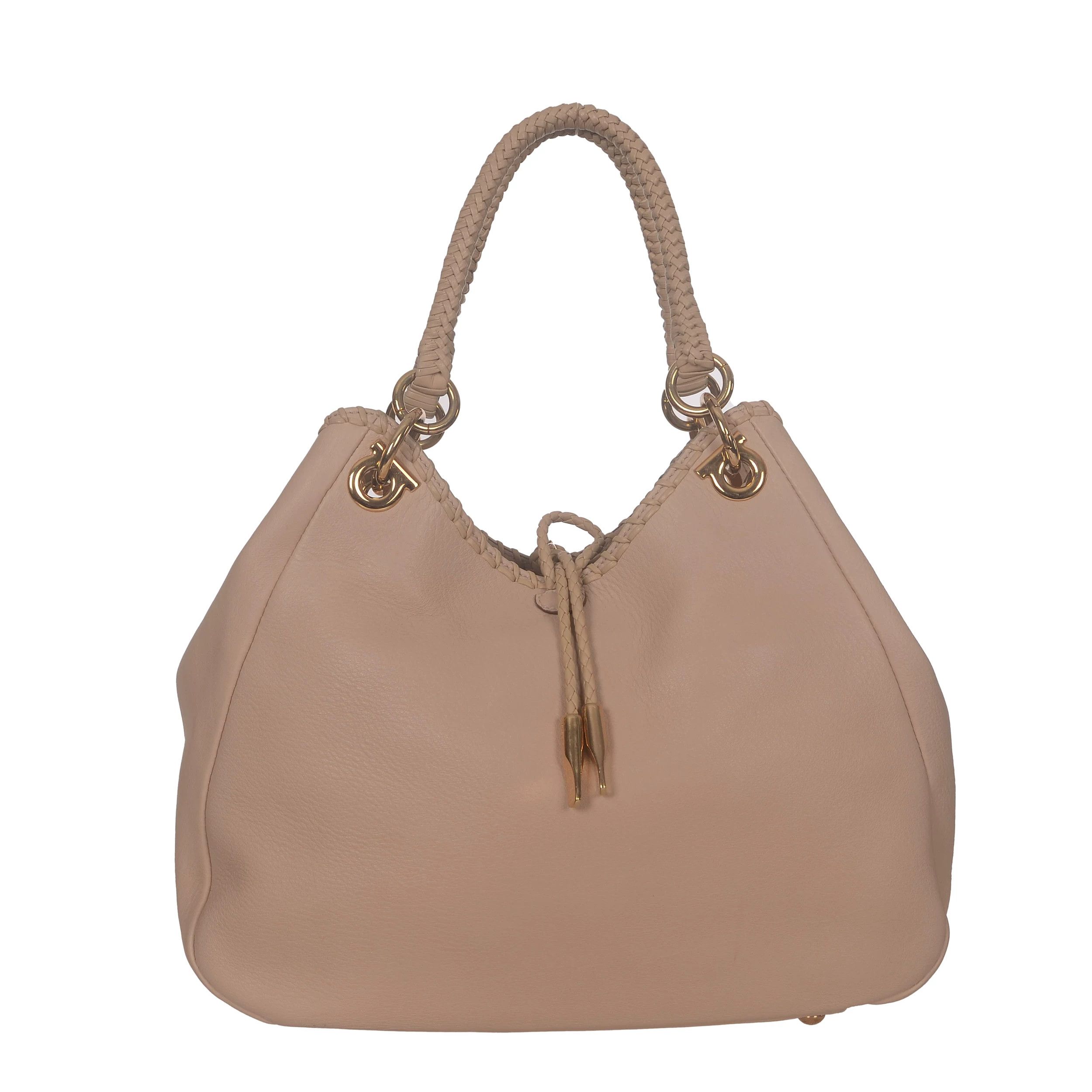 Salvatore Ferragamo Salvatore Ferragamo Gold Shoulder Bag 32 Women Size ONE SIZE - 10 Thumbnail