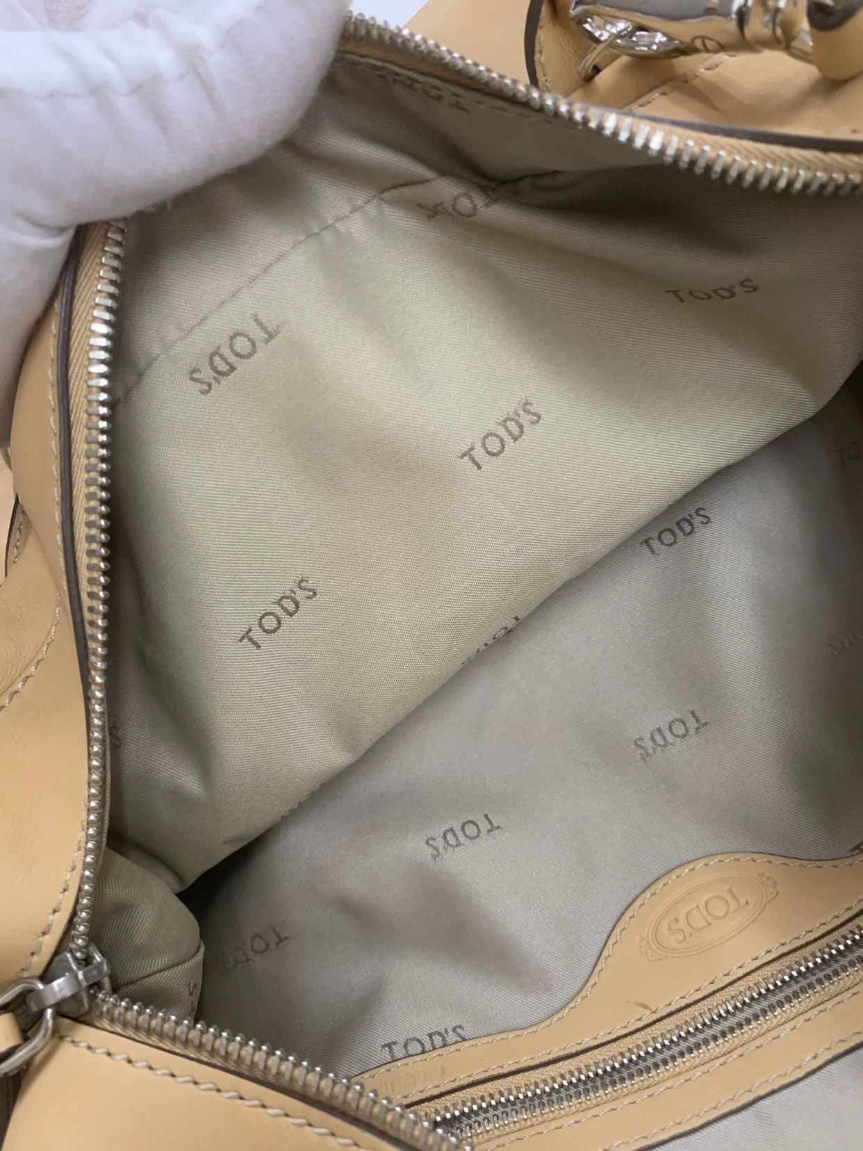 Tod's Tod's Gold Shoulder Bag S Women Size ONE SIZE - 9 Thumbnail