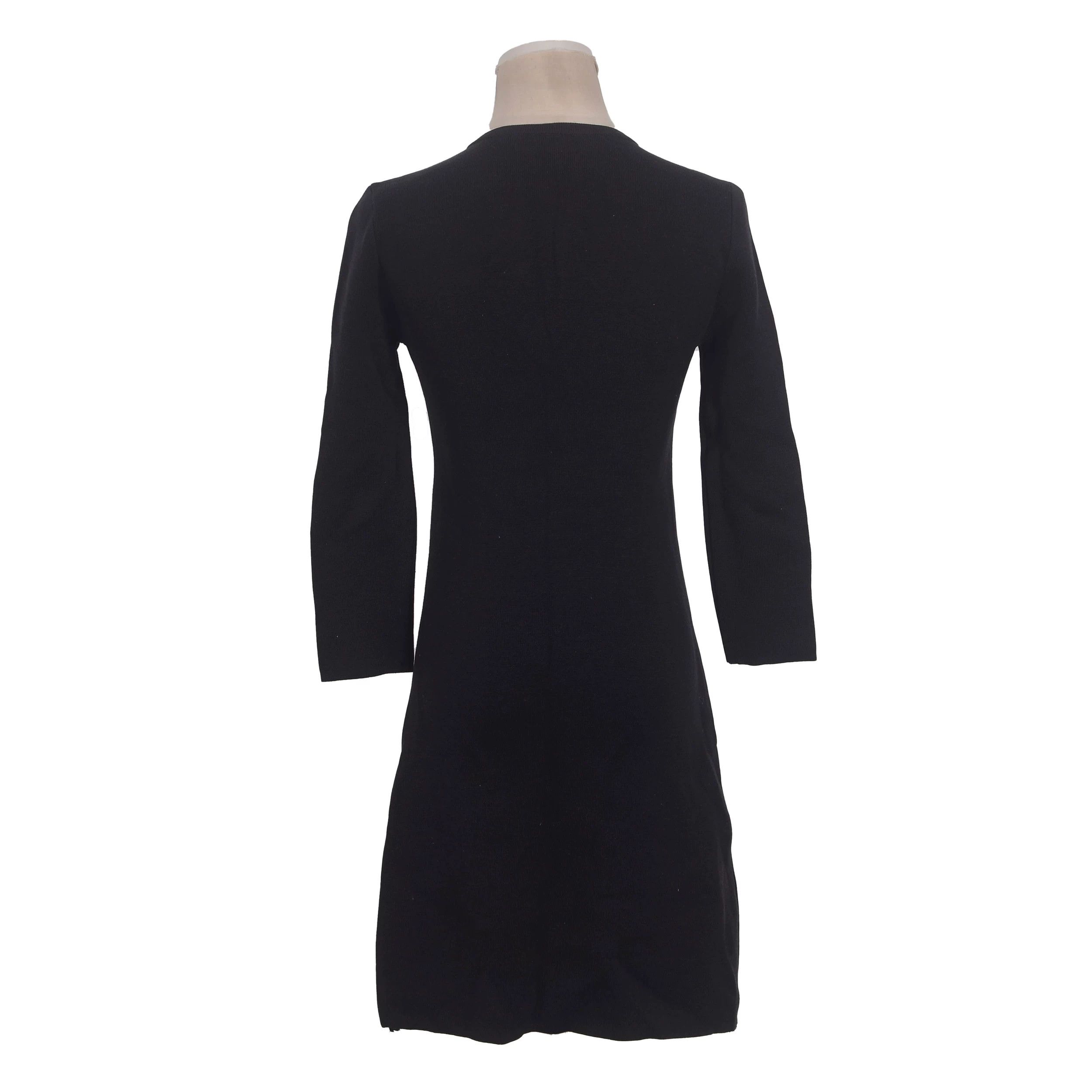 Burberry Nylon Cotton Gold Dress XS Women