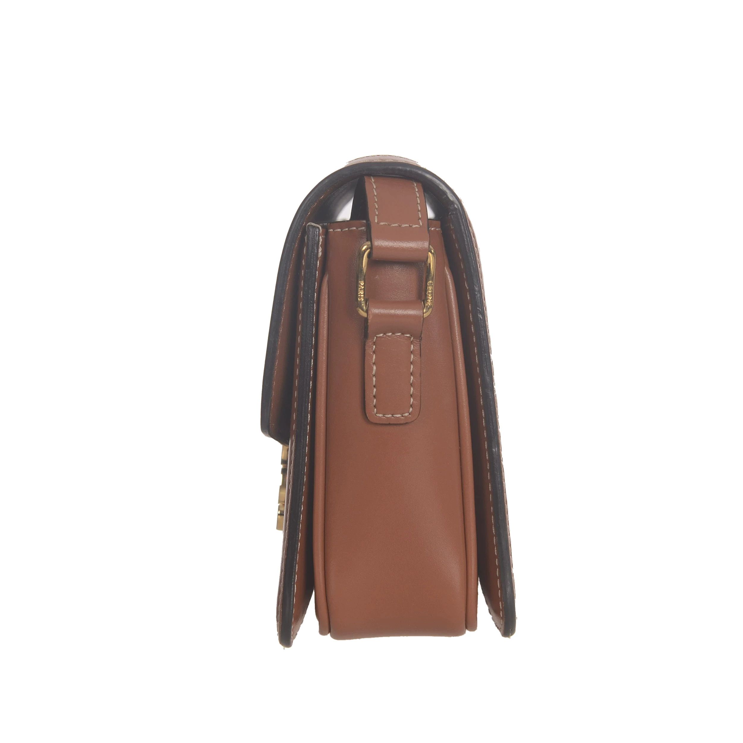 Celine Celine Gold Shoulder Bag Women Size ONE SIZE - 3 Thumbnail