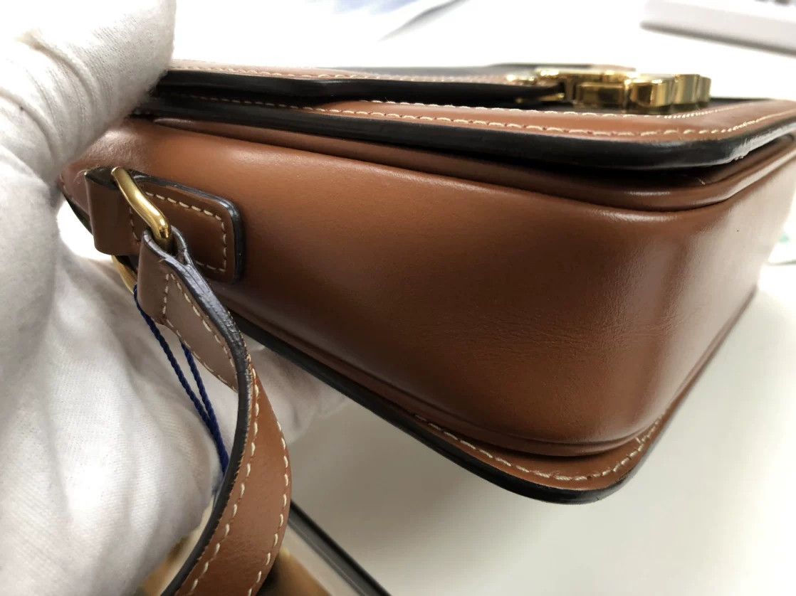 Celine Celine Gold Shoulder Bag Women Size ONE SIZE - 9 Thumbnail