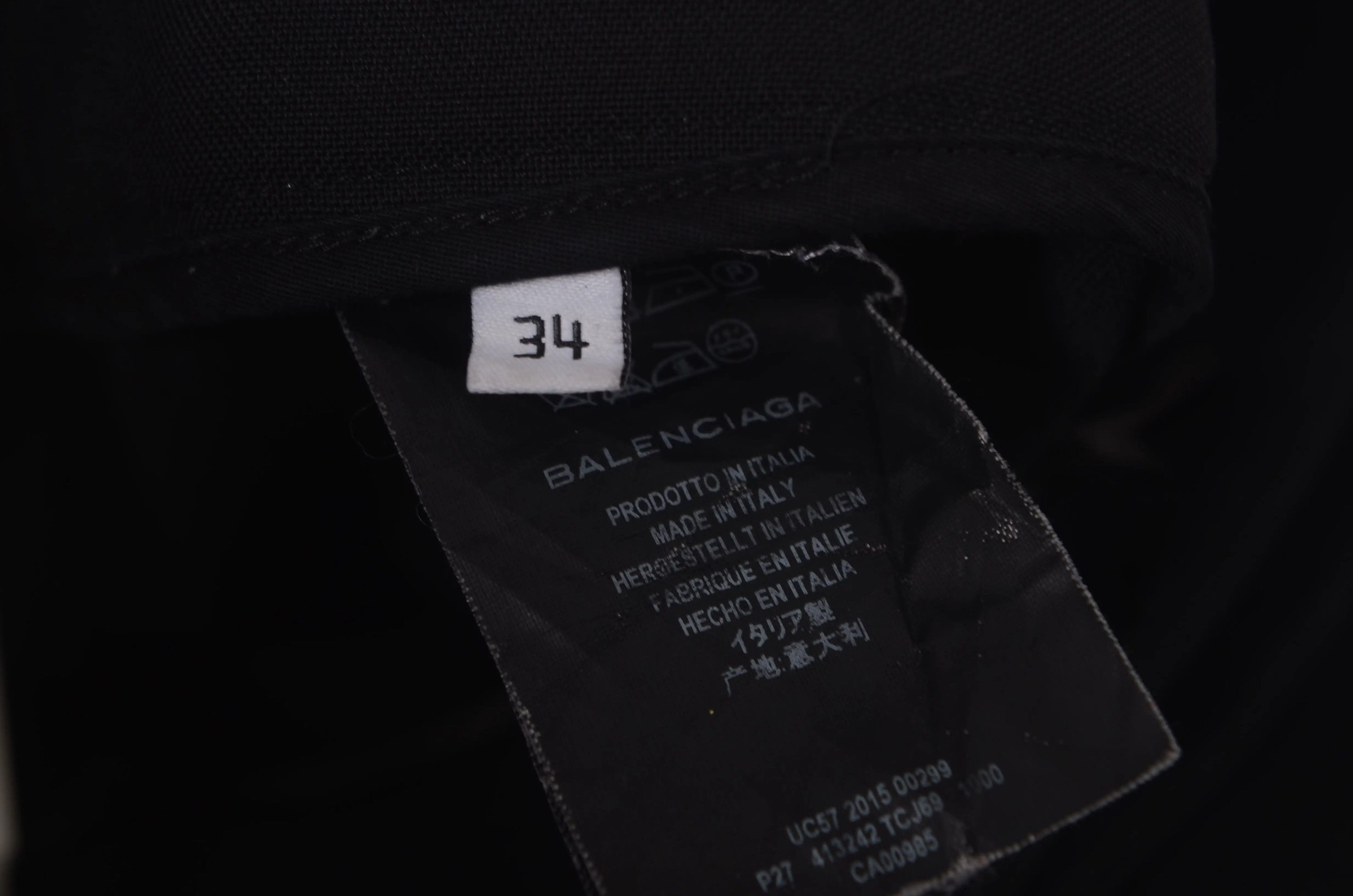Balenciaga Balenciaga Casual Wool Pants XXS Women Size 22" - 4 Thumbnail