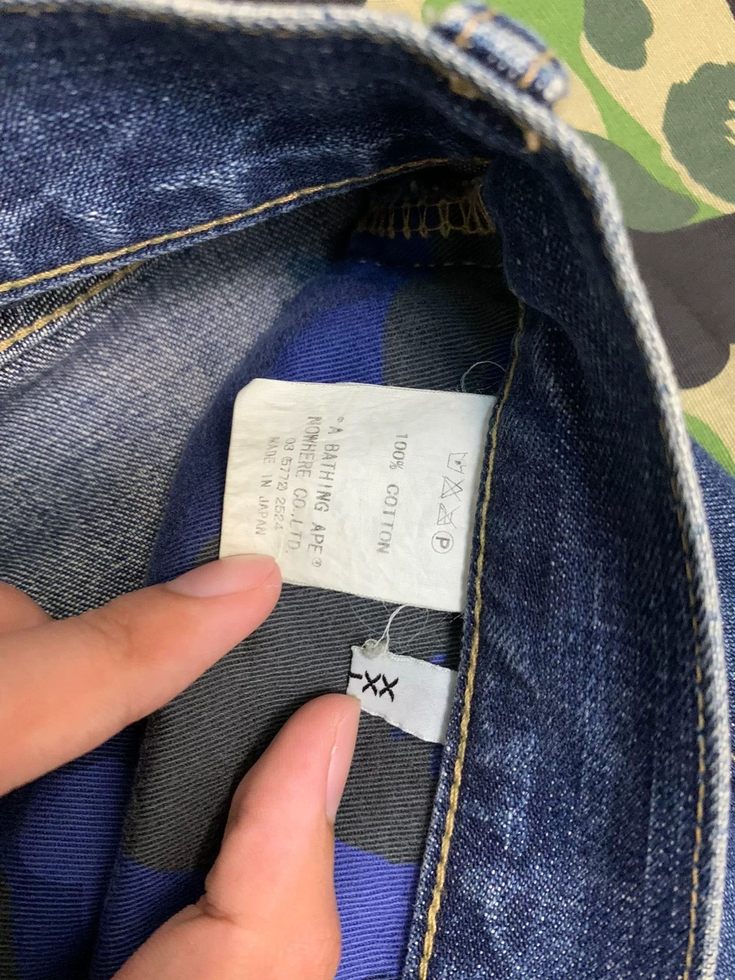 Bape Bape Retro Denim Denim Jeans XXL Men Size US 38 / EU 54 - 4 Thumbnail