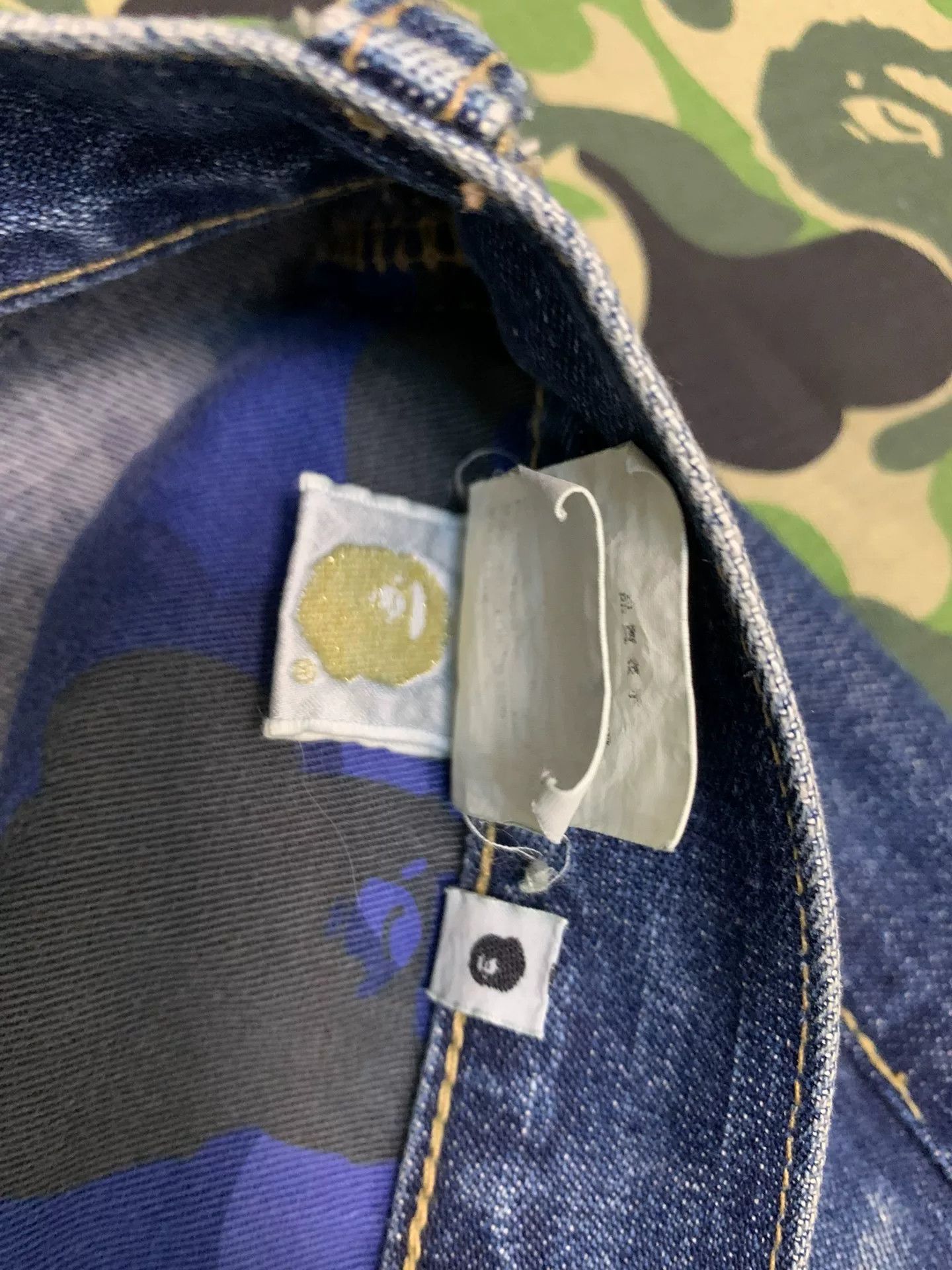 Bape Bape Retro Denim Denim Jeans XXL Men Size US 38 / EU 54 - 5 Thumbnail