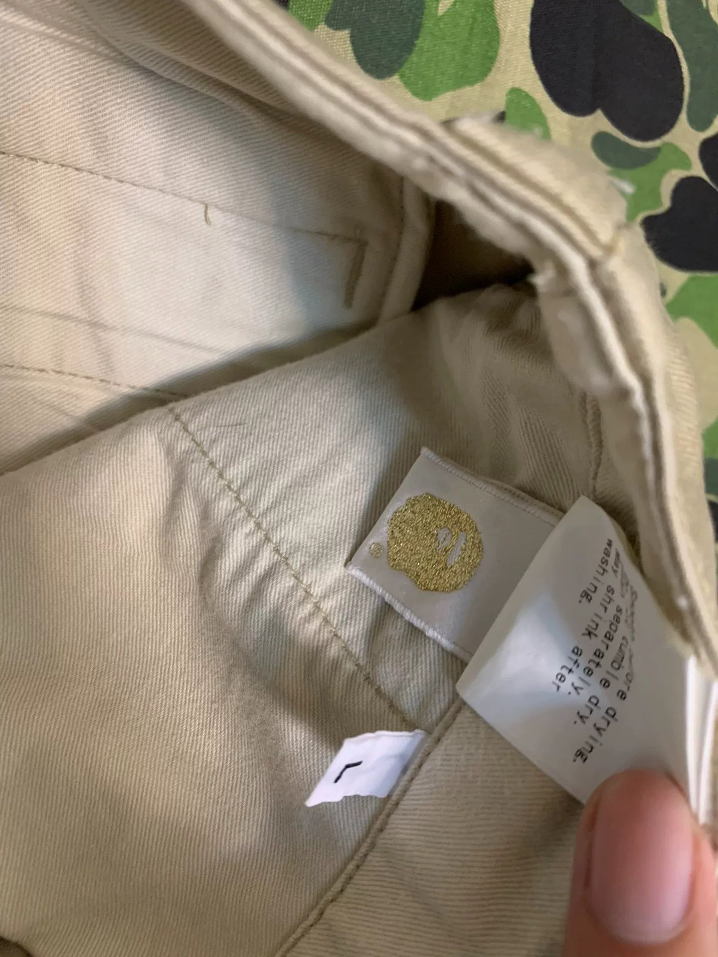 Bape Bape Limited Camo White Casual Pants L Men Size US 34 / EU 50 - 5 Thumbnail