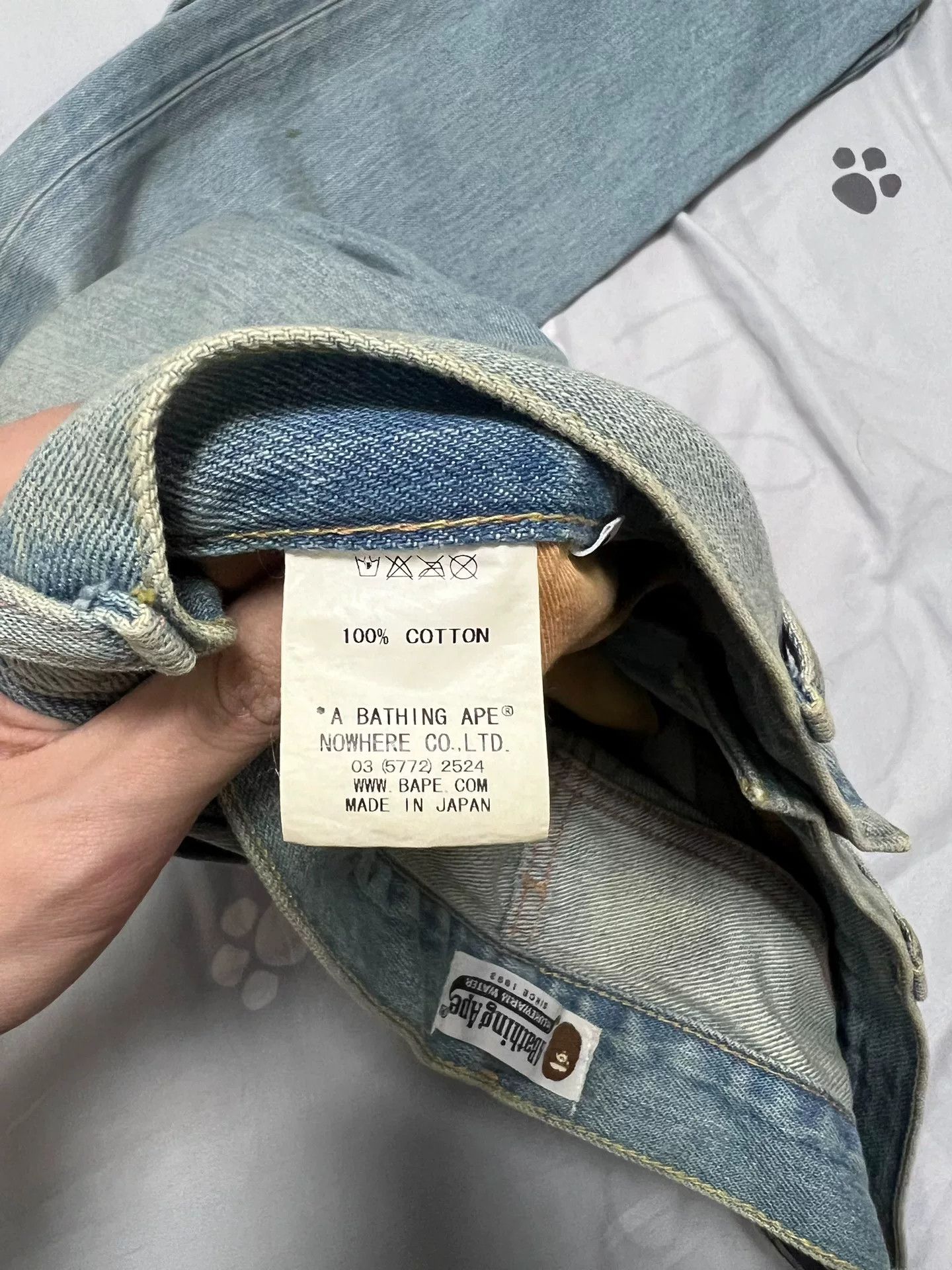 Bape Bape Retro Denim Denim Jeans L Men Size US 34 / EU 50 - 5 Thumbnail