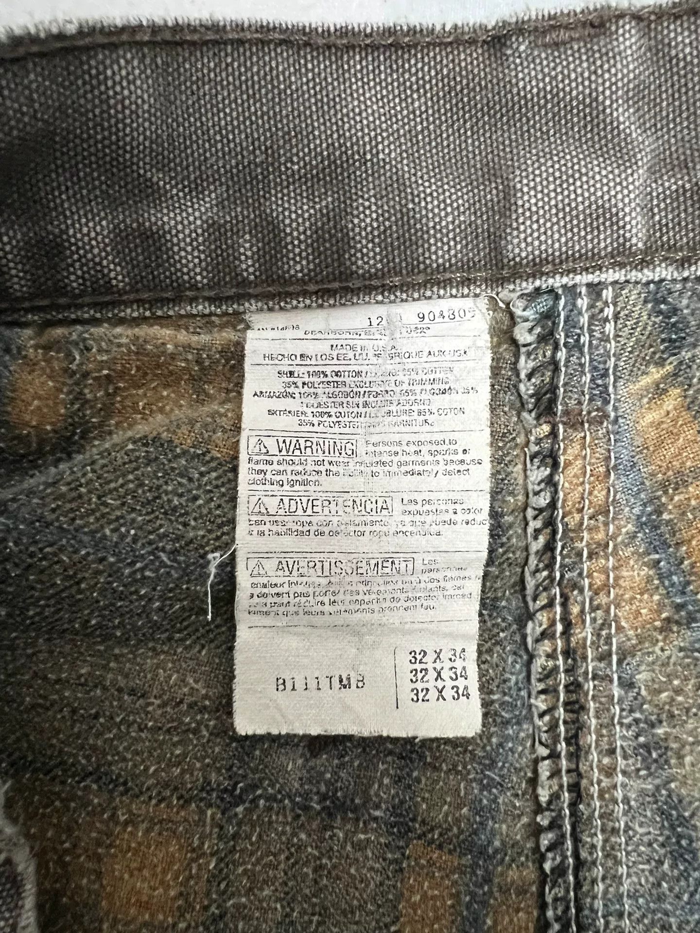 Carhartt Carhartt Vintage Casual Pants M Men Size US 32 / EU 48 - 4 Thumbnail