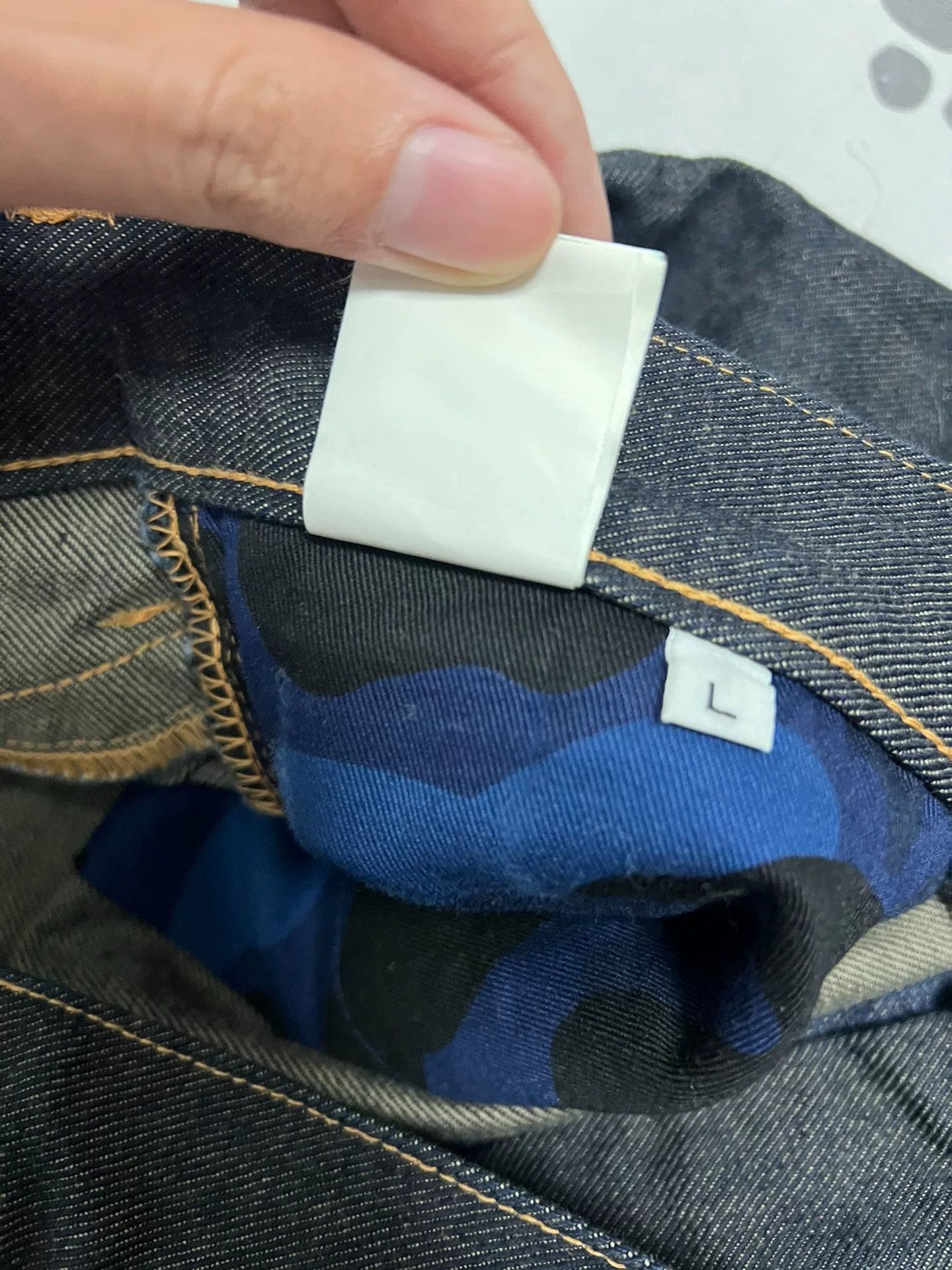 Bape Bape Limited Denim Denim Jeans L Men Size US 34 / EU 50 - 5 Thumbnail