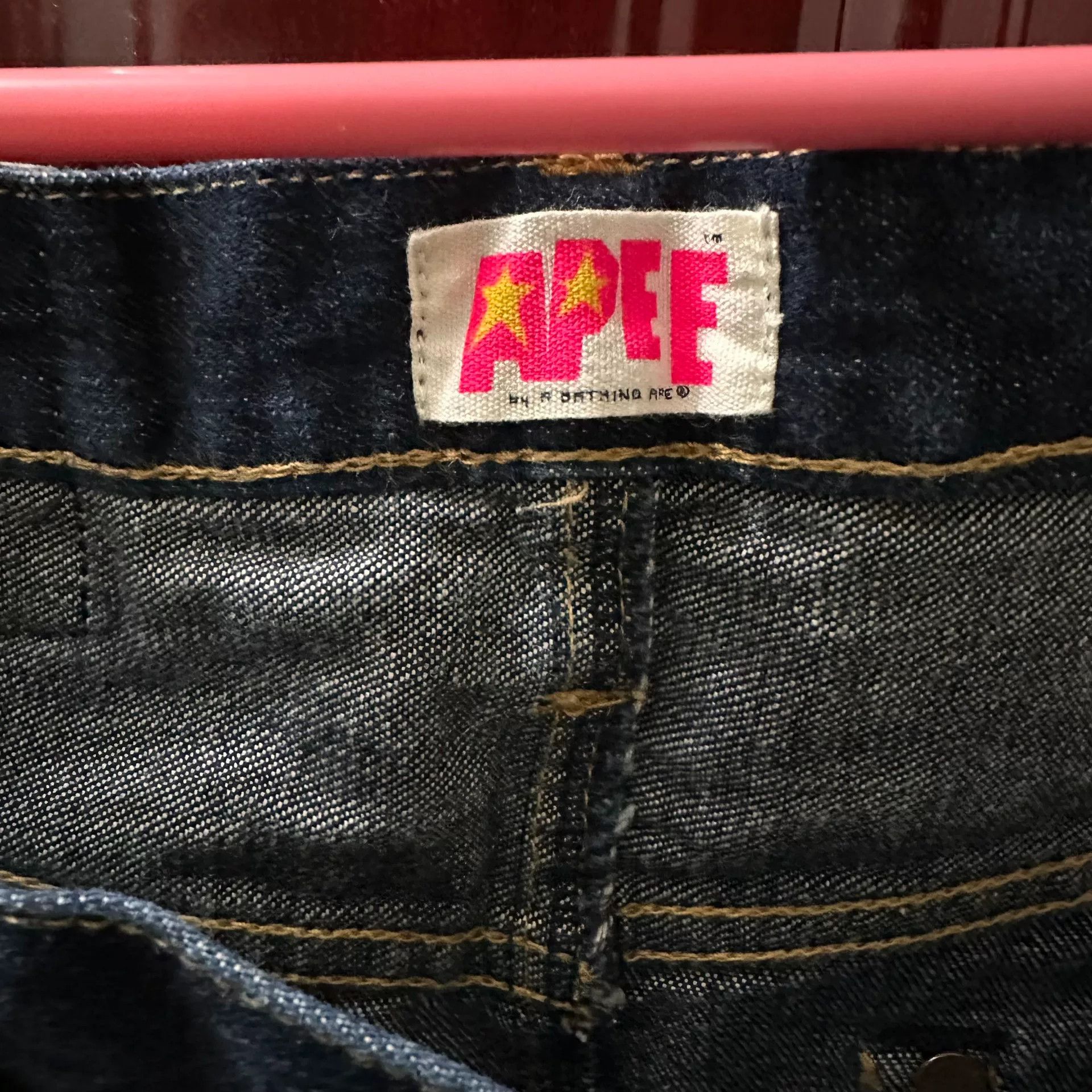 Bape Bape Retro Denim Skirt 34 Women Size 34" / US 12 / IT 48 - 3 Thumbnail