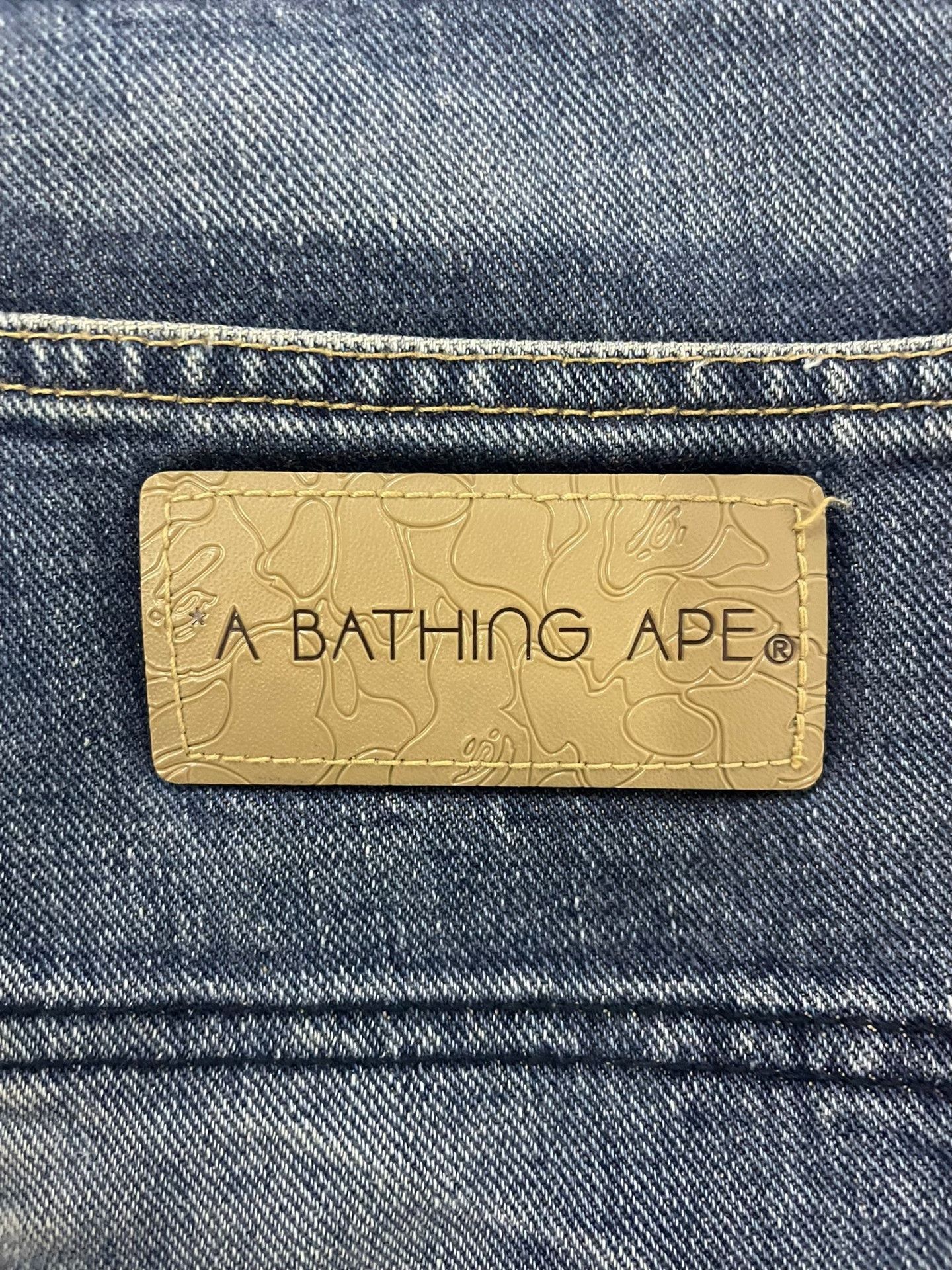 Bape Bape Washed Multi Denim Jeans S Men Size US 30 / EU 46 - 2 Thumbnail
