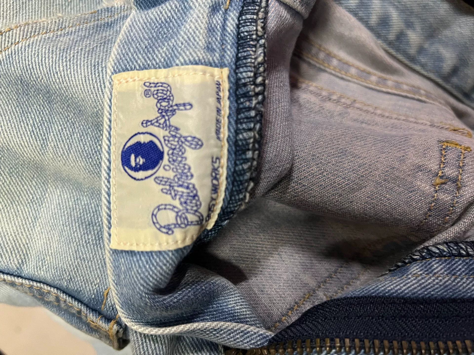 Bape Bape Retro Denim Denim Jeans M Men Size US 32 / EU 48 - 5 Thumbnail
