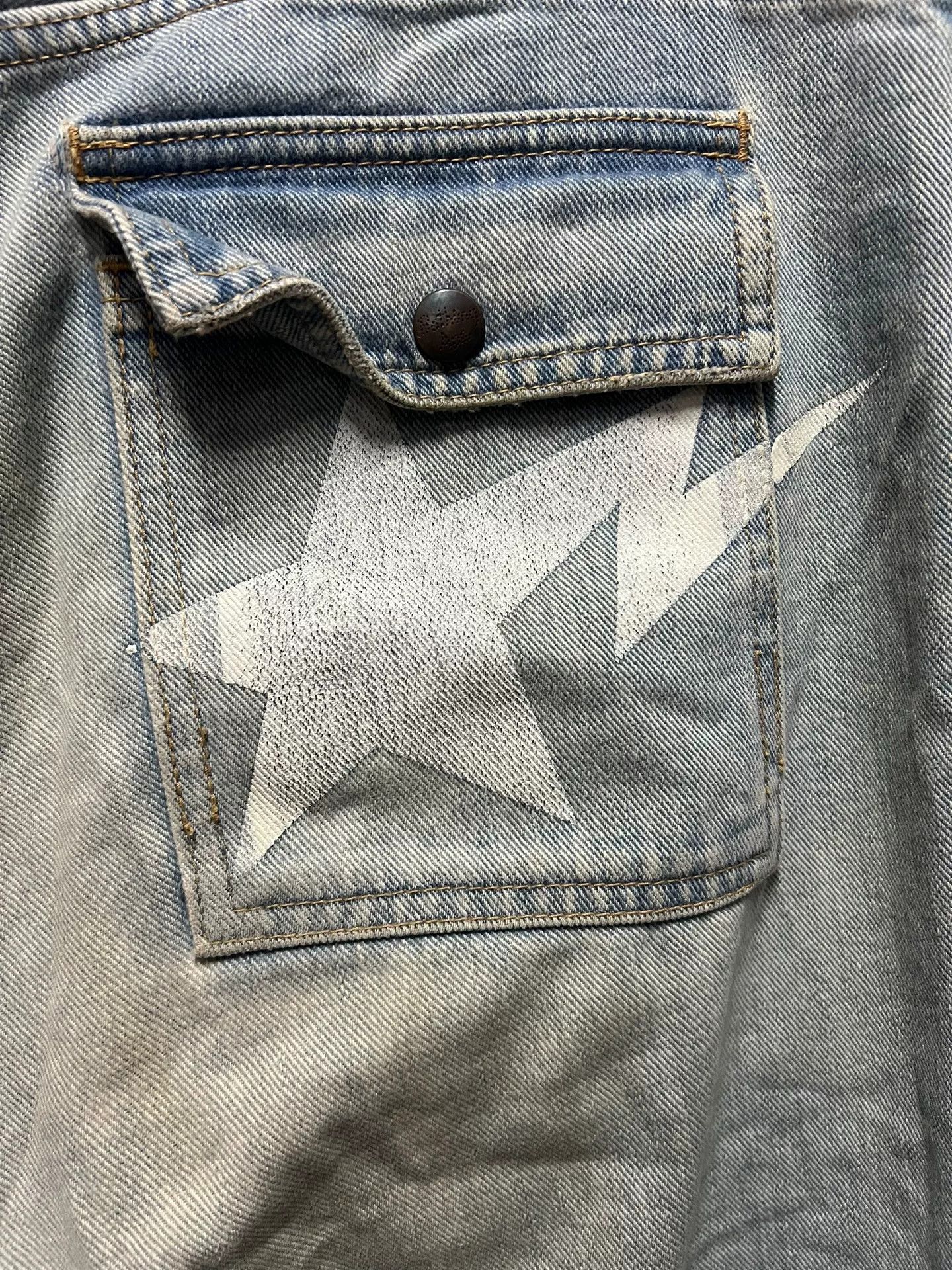 Bape Bape Retro Denim Denim Jeans M Men Size US 32 / EU 48 - 3 Thumbnail
