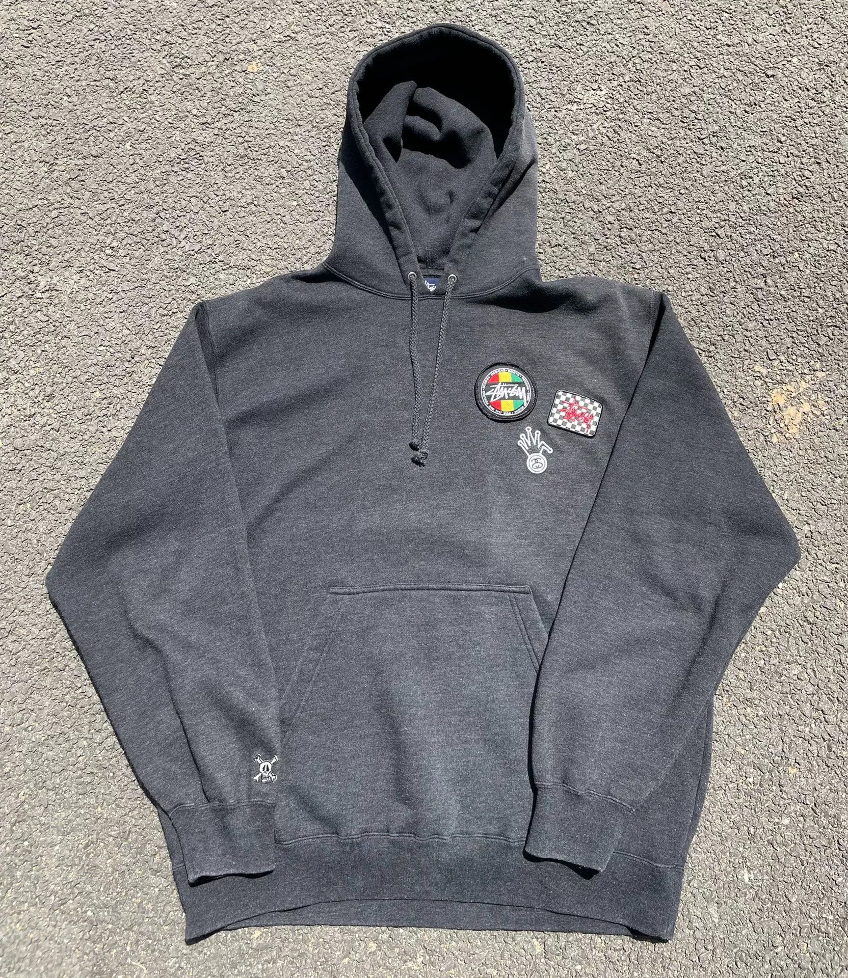 Stussy Stussy Vintage Blue Hoodie M Men Size US M / EU 48-50 / 2 - 2 Thumbnail