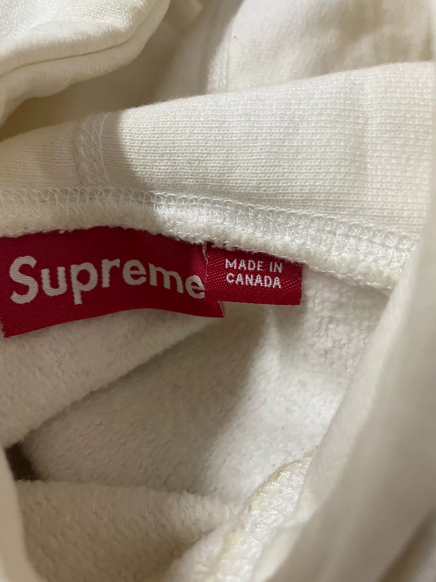 Supreme Supreme Retro White Hoodie L Men Size US L / EU 52-54 / 3 - 3 Thumbnail