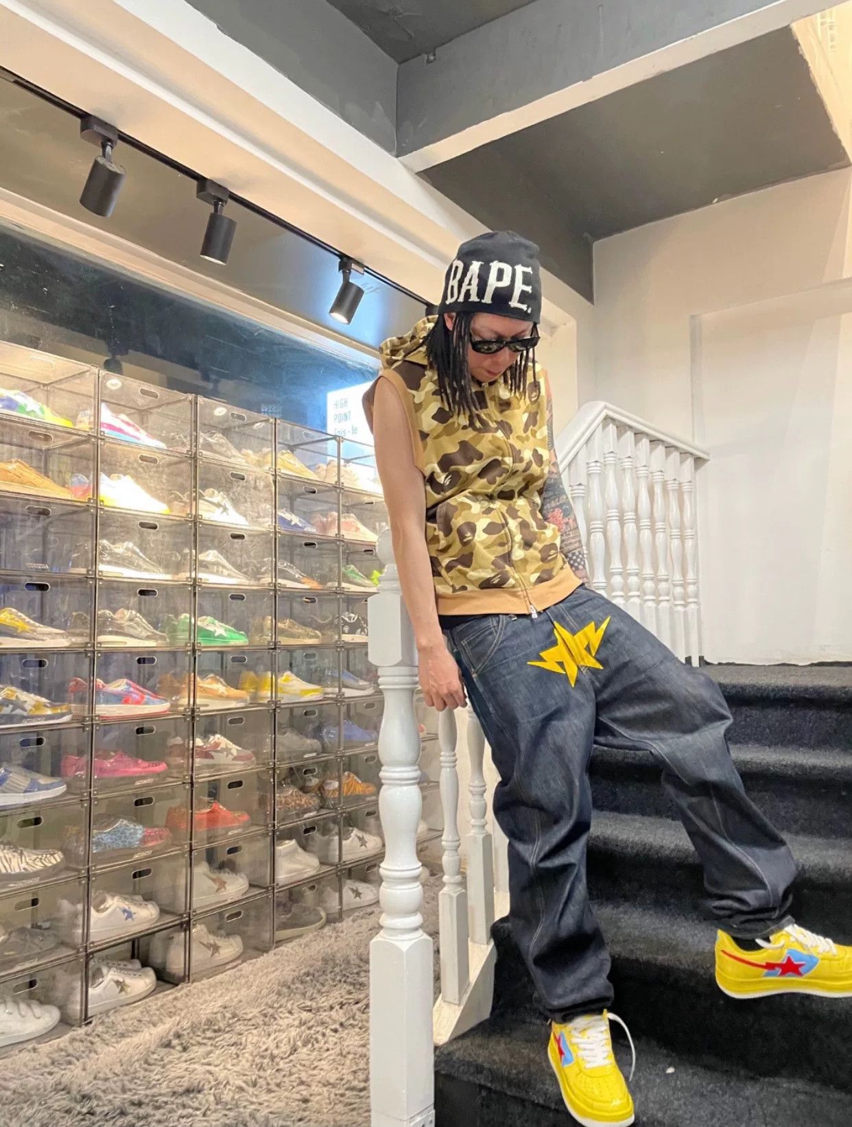 Bape Bape Retro Hat M Men Size ONE SIZE - 7 Thumbnail