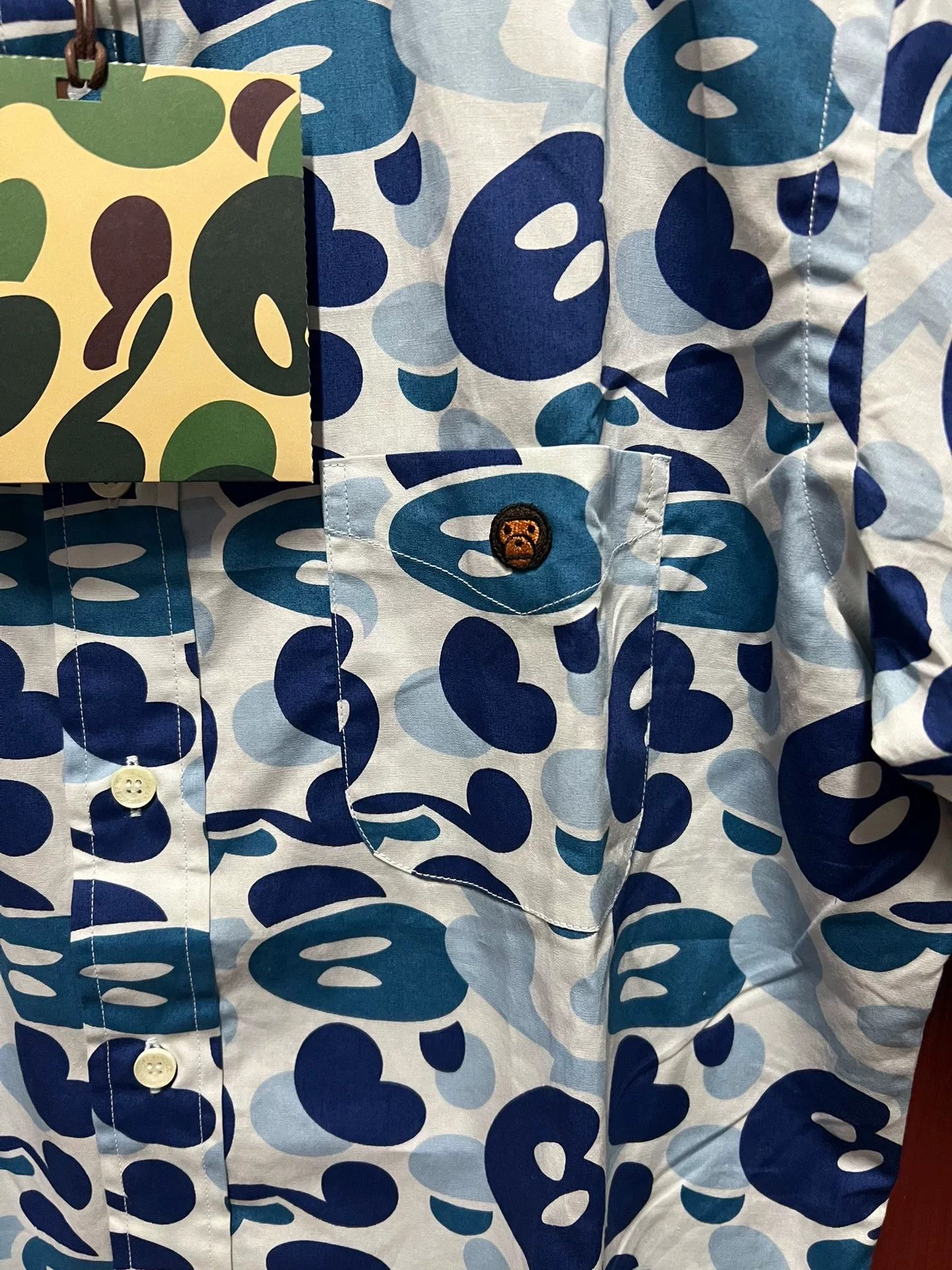 Bape Bape Retro Camo Gold Shirt S Men Size US S / EU 44-46 / 1 - 3 Thumbnail