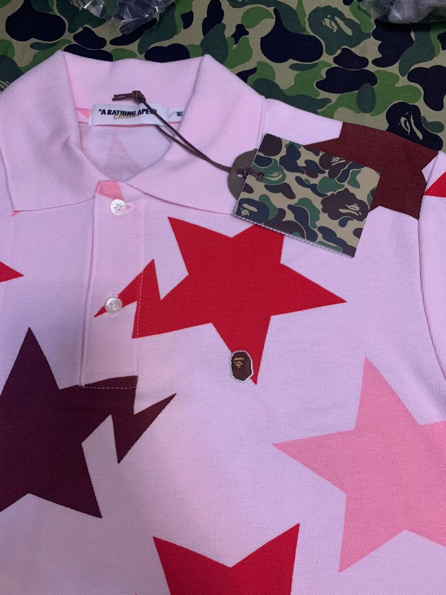 Bape Bape Limited Polo M Men Size US M / EU 48-50 / 2 - 3 Thumbnail