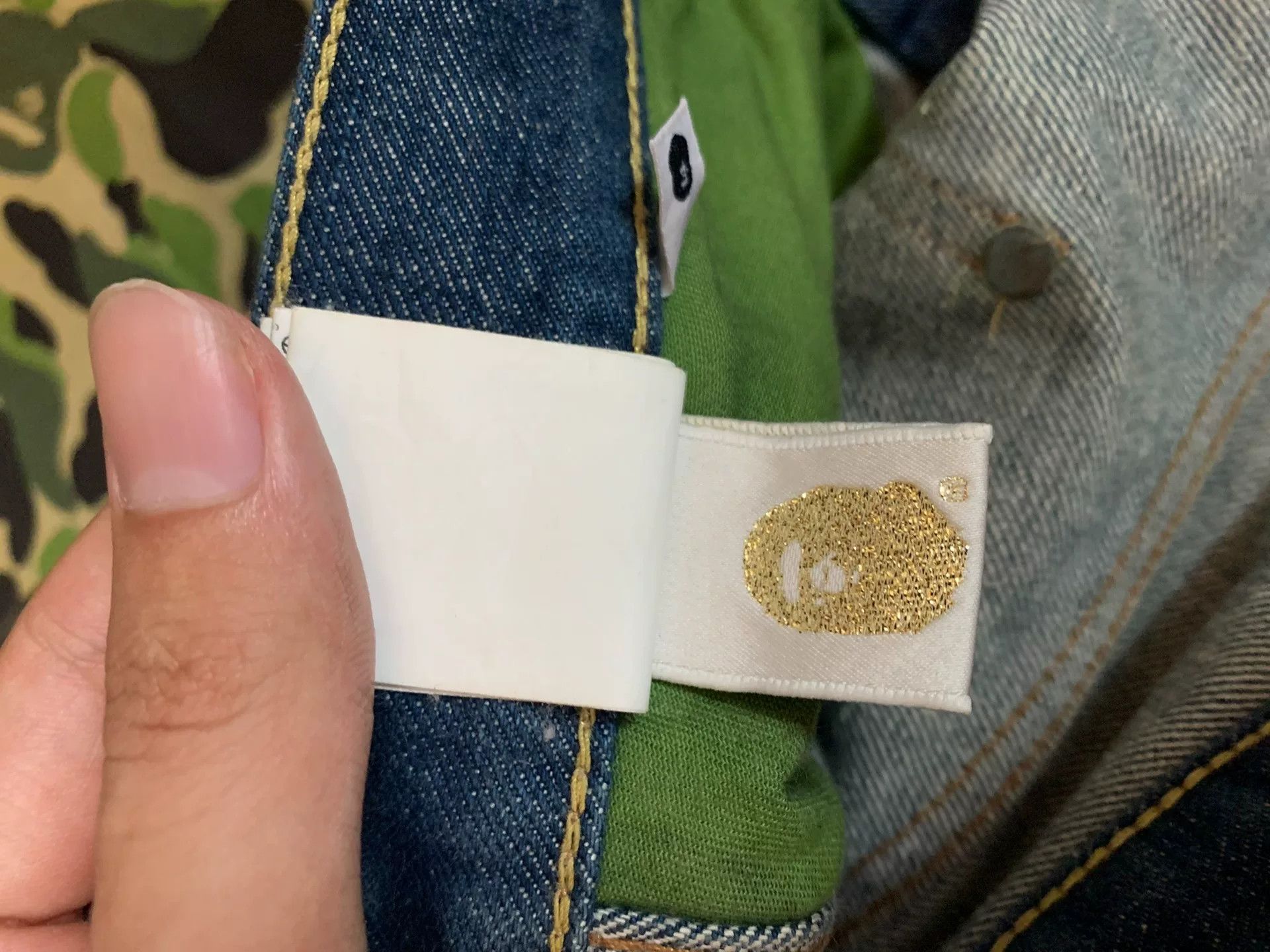 Bape Bape Retro Denim Denim Jeans M Men Size US 32 / EU 48 - 4 Thumbnail