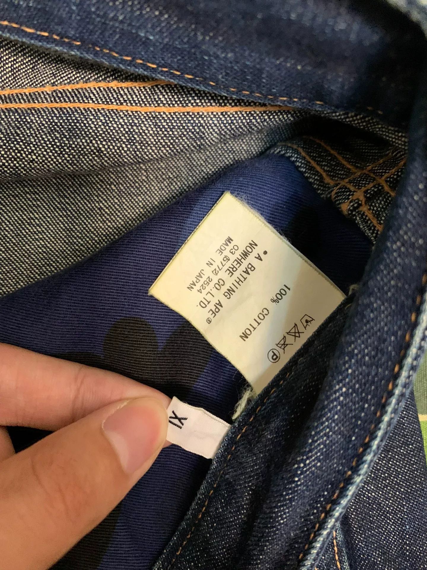 Bape Bape Retro Denim Denim Jeans XL Men Size US 36 / EU 52 - 3 Thumbnail