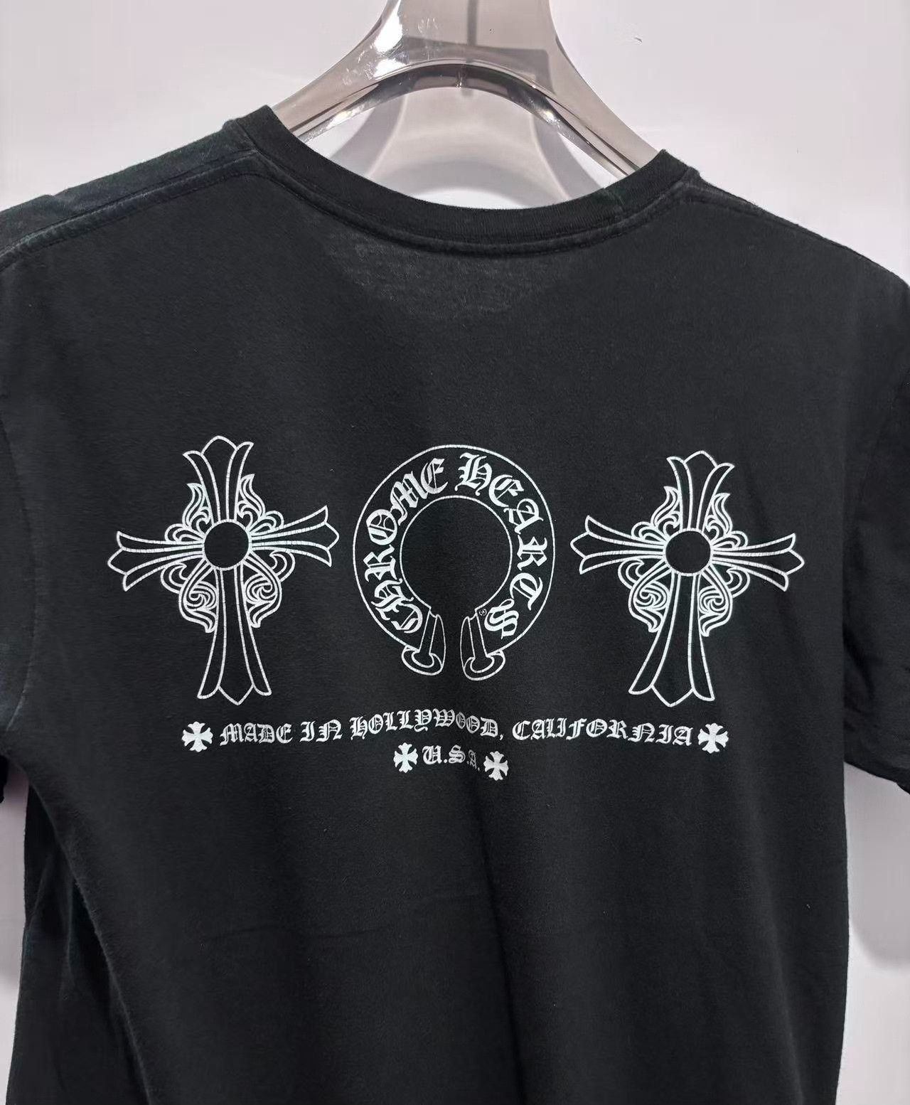 Chrome Hearts Chrome Hearts Black T-Shirt M Men Size US M / EU 48-50 / 2 - 3 Thumbnail