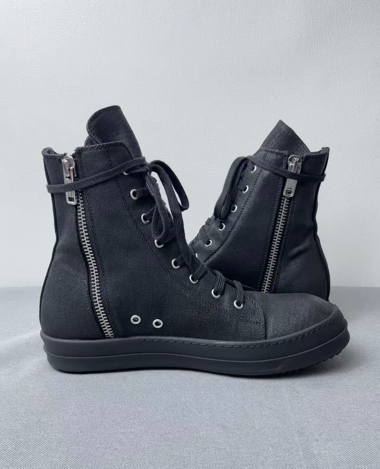 Rick Owens Rick Owens Black Hoodie 42 Men Size US M / EU 48-50 / 2 - 5 Thumbnail