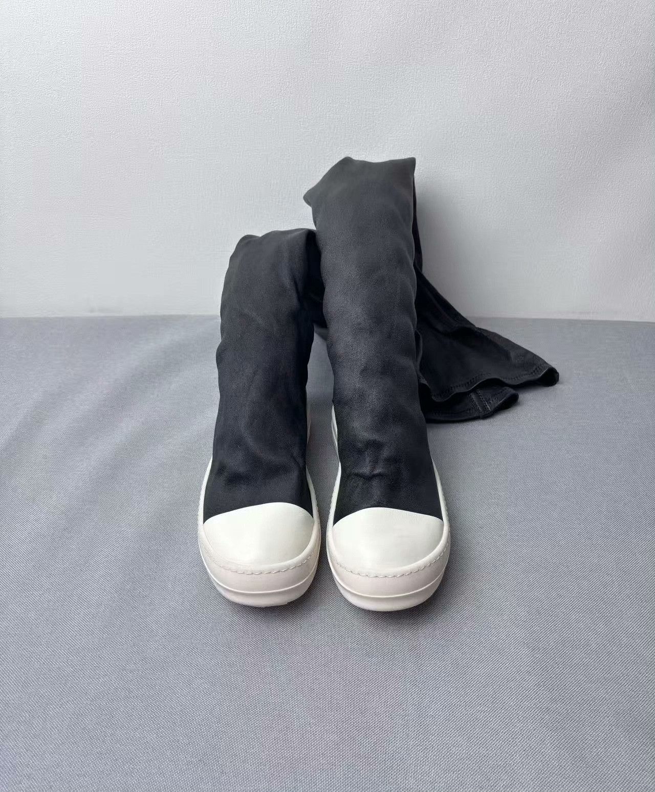 Rick Owens Rick Owens Leather Long Boots 36 Women Size US 6 / IT 36 - 2 Thumbnail