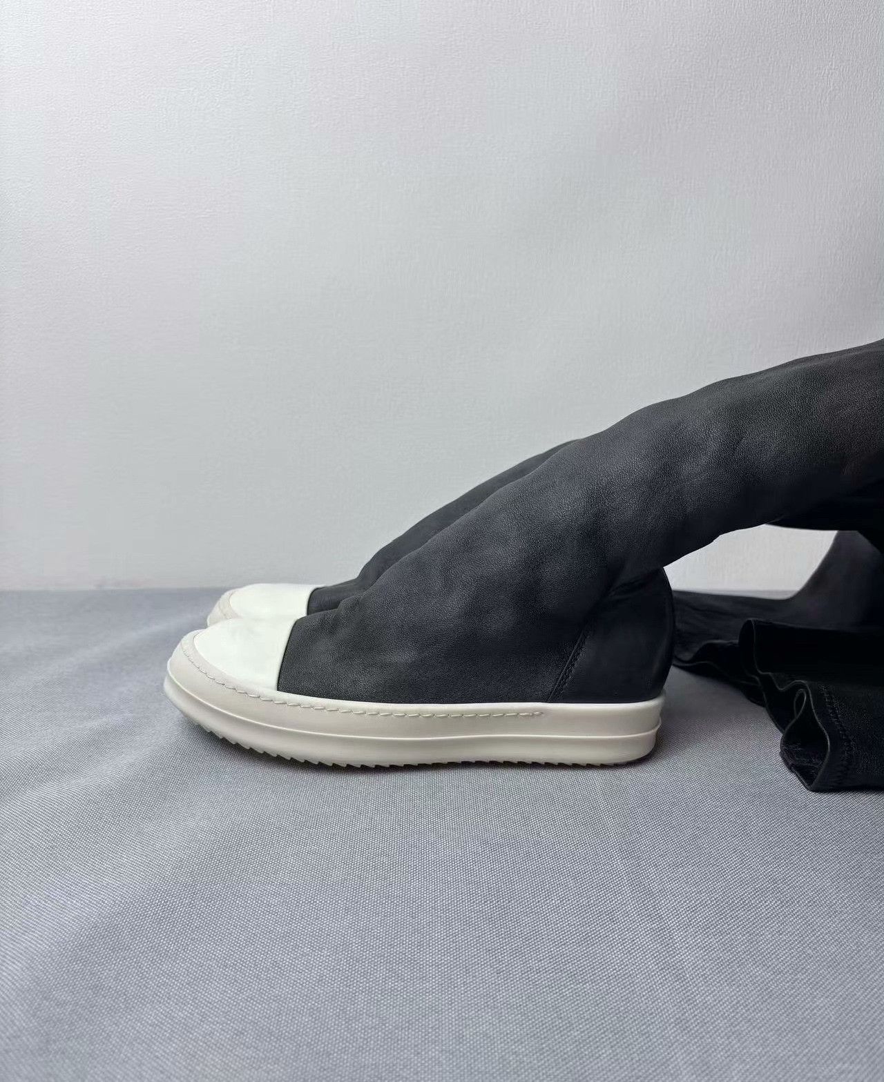 Rick Owens Rick Owens Leather Long Boots 36 Women Size US 6 / IT 36 - 4 Thumbnail
