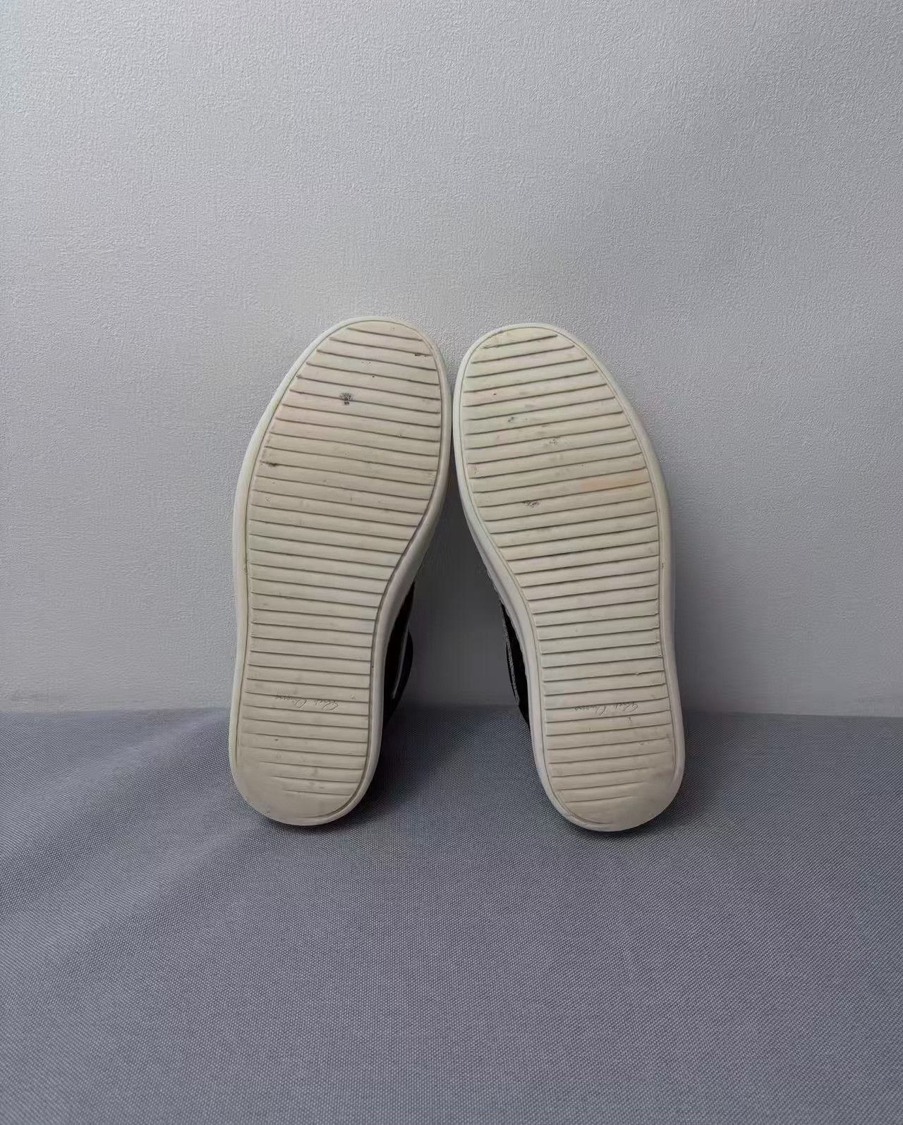 Rick Owens Rick Owens Suede Black Lowtop Sneakers 39 Women Size US 8.5 / IT 38.5 - 8 Thumbnail