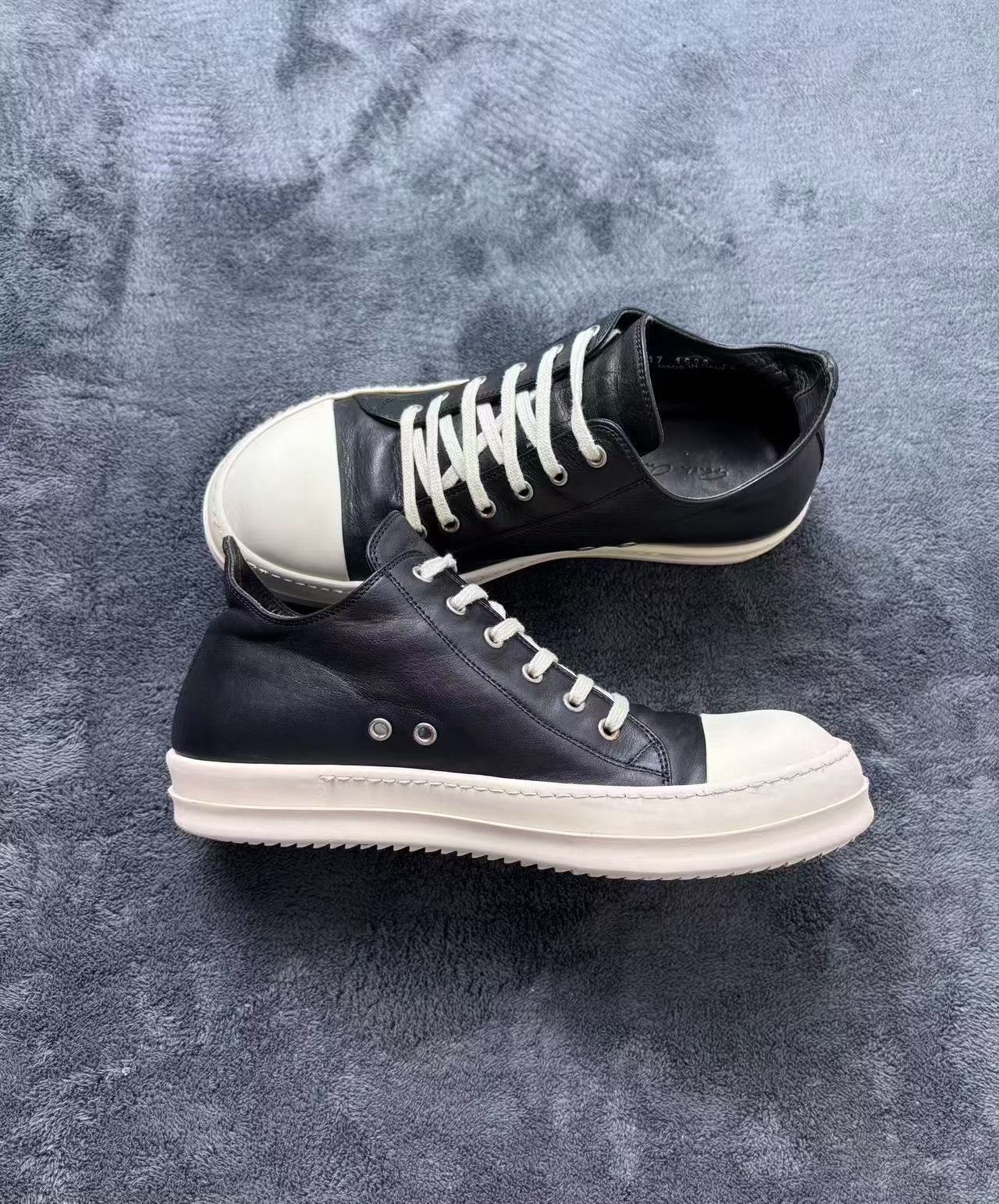 Rick Owens Rick Owens Leather Lowtop Sneakers 42 Men Size US 9 / EU 42 - 5 Thumbnail