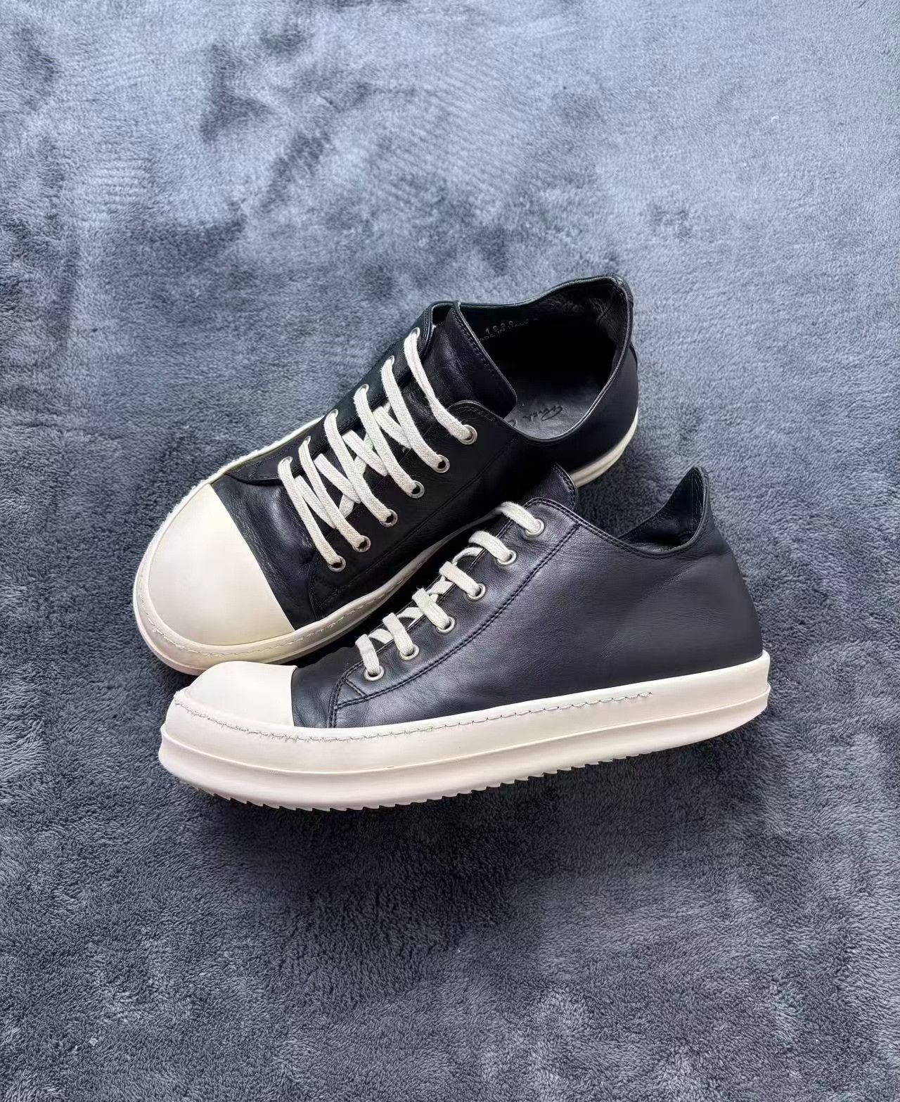 Rick Owens Rick Owens Leather Lowtop Sneakers 42 Men Size US 9 / EU 42 - 4 Thumbnail