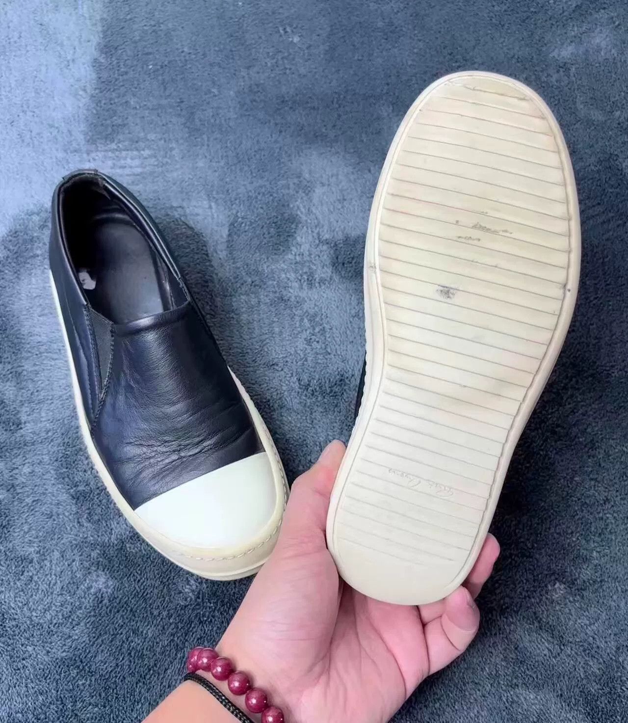 Rick Owens Rick Owens Leather White Lowtop Sneakers 35 Men Size US 5 / EU 37 - 9 Thumbnail