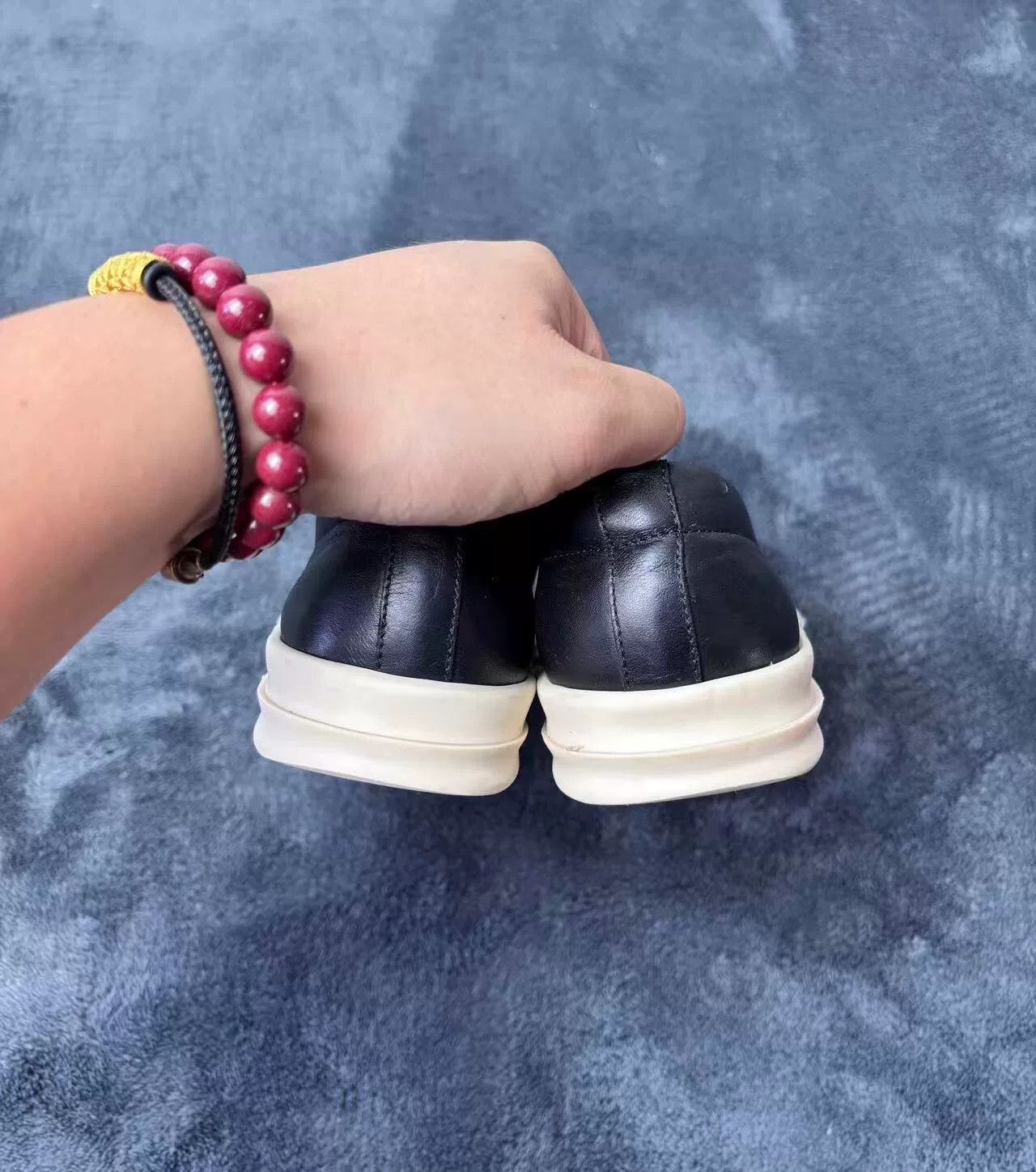 Rick Owens Rick Owens Leather White Lowtop Sneakers 35 Men Size US 5 / EU 37 - 7 Thumbnail