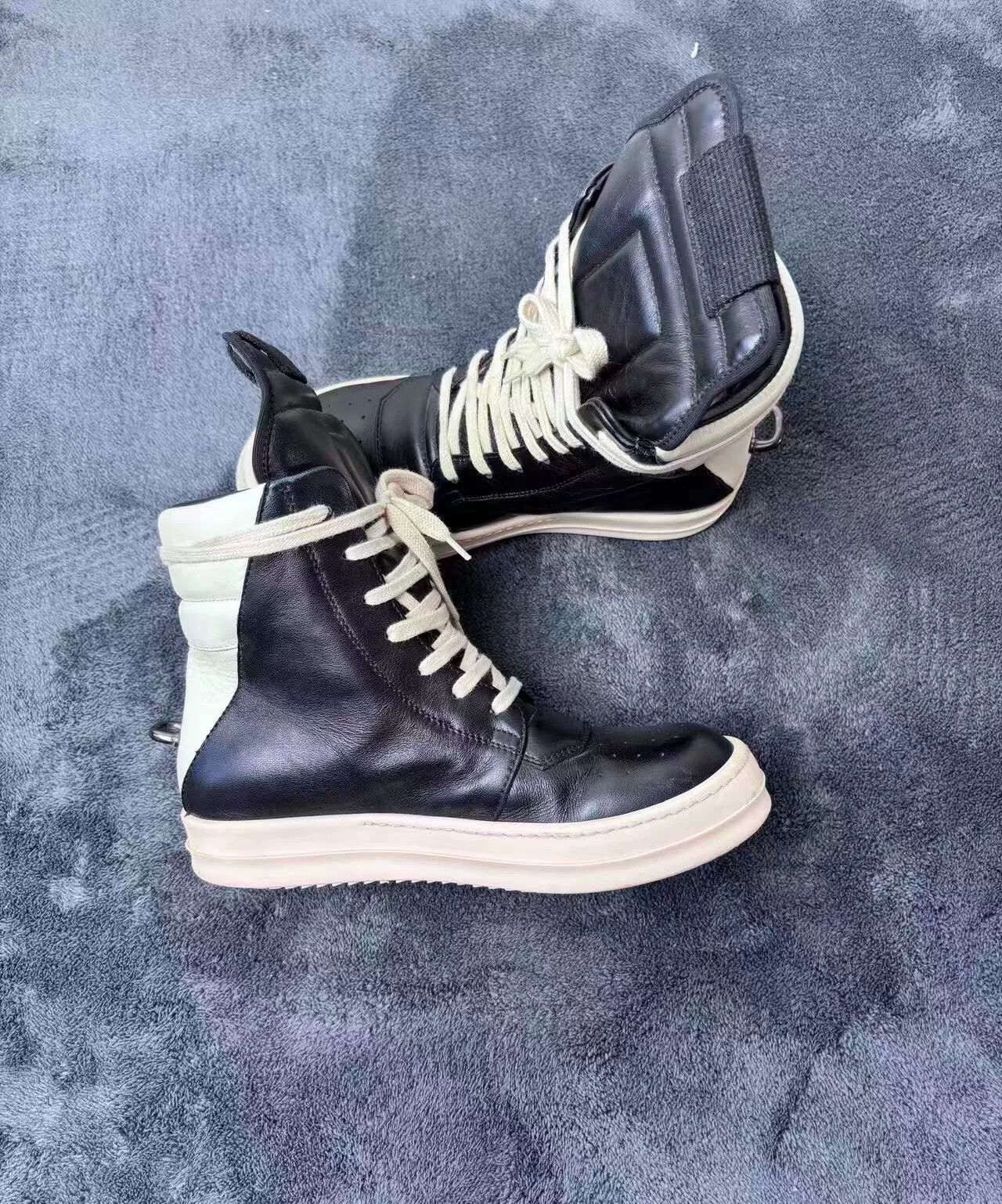 Rick Owens Rick Owens Leather Black Lowtop Sneakers 35 Men Size US 5 / IT 35 - 6 Thumbnail