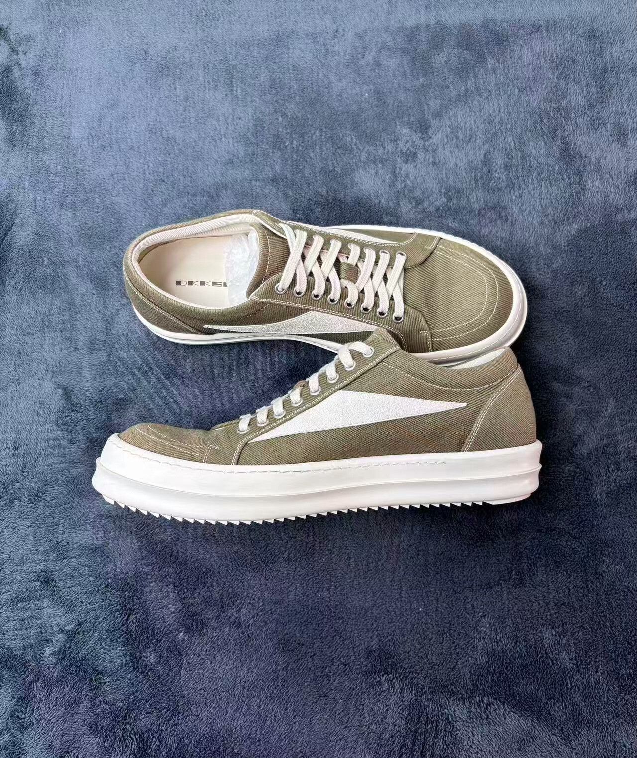 Rick Owens Rick Owens Green Lowtop Sneakers 24 Men Size US 10 / EU 43 - 5 Thumbnail