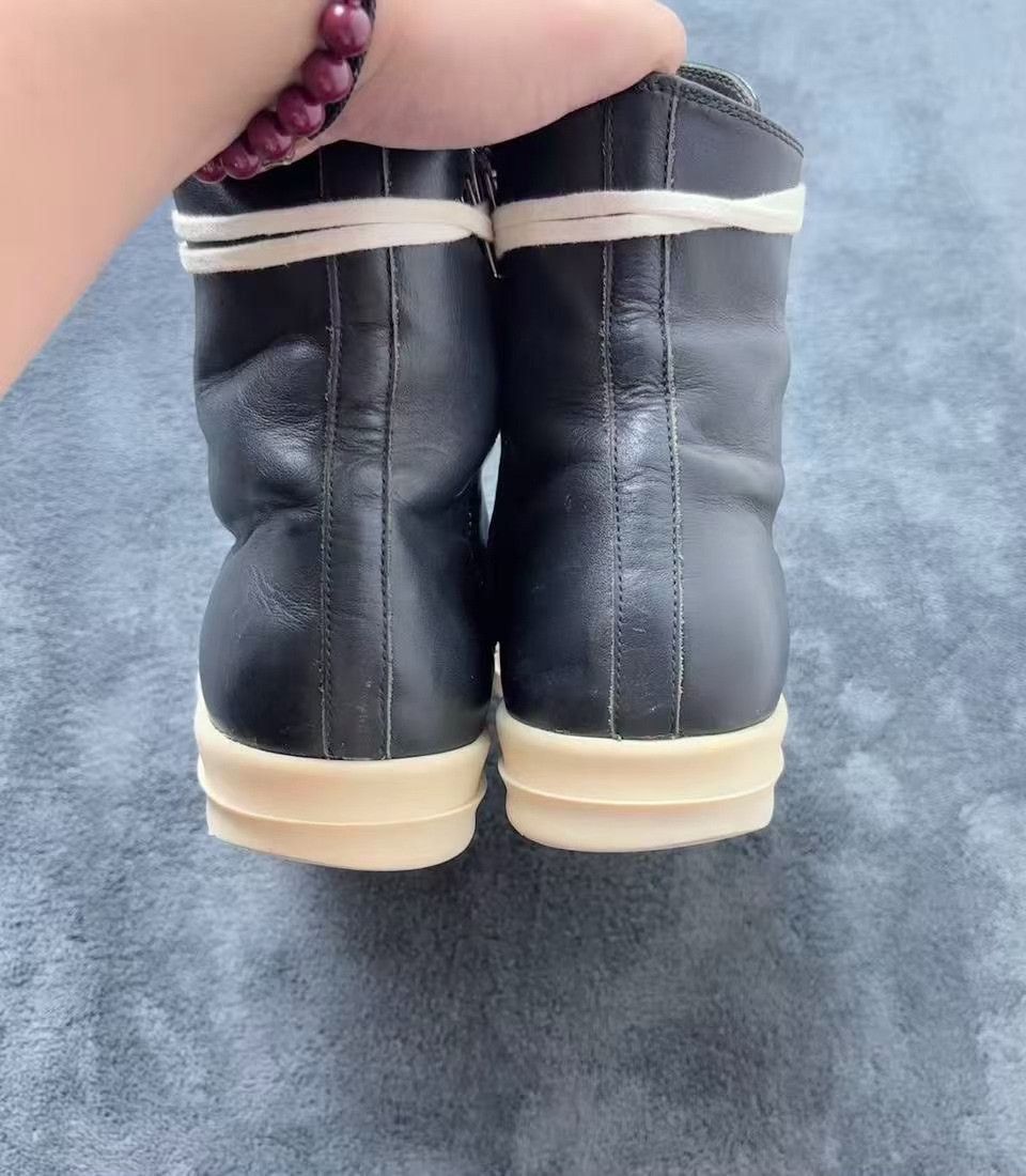 Rick Owens Rick Owens Leather Black Lowtop Sneakers 42 Men Size US 9 / EU 42 - 6 Thumbnail