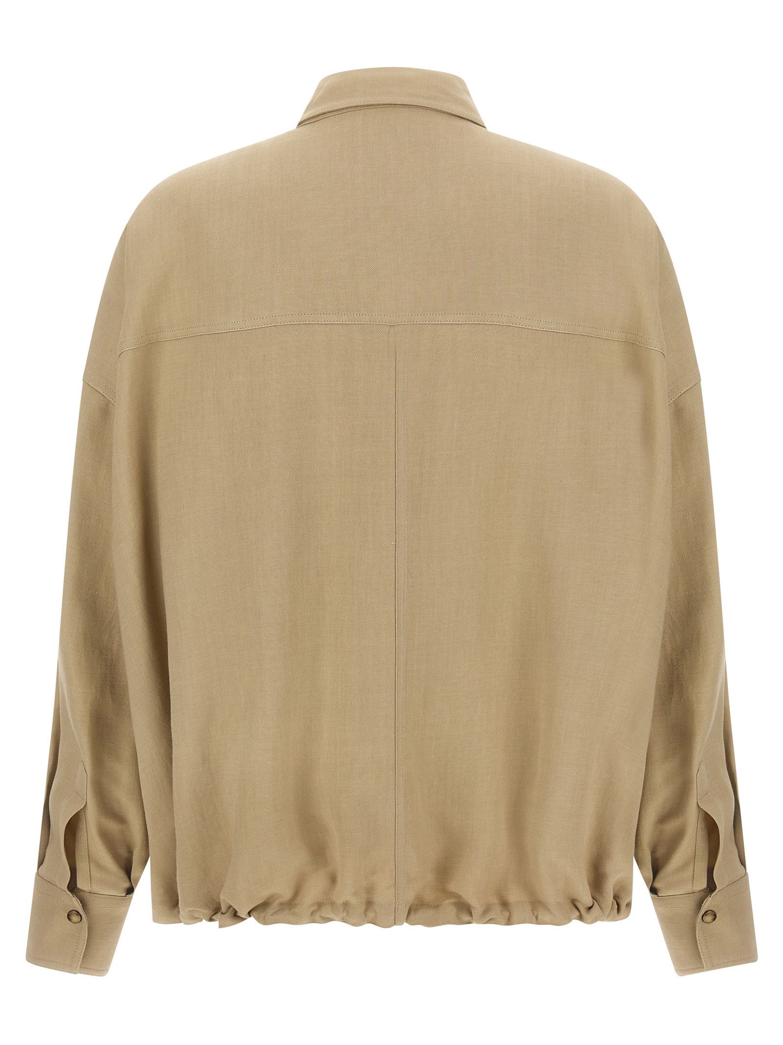 Brunello Cucinelli Fluid Twill Shirt Size XL / US 12-14 / IT 48-50 - 2 Thumbnail