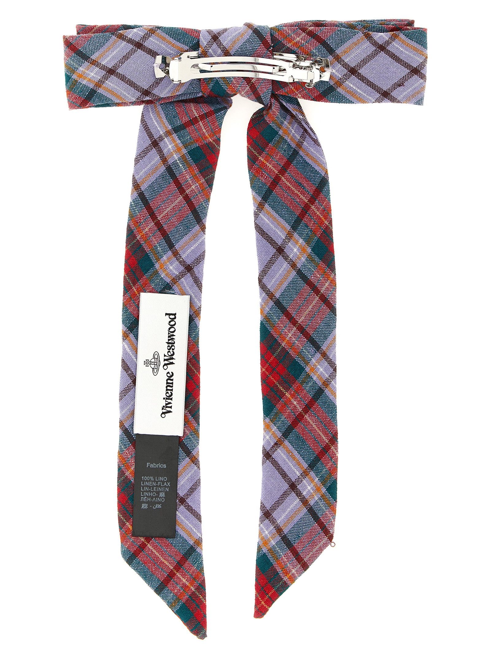 Vivienne Westwood 'Rtw Tartan' Hair Clip Size ONE SIZE - 2 Thumbnail