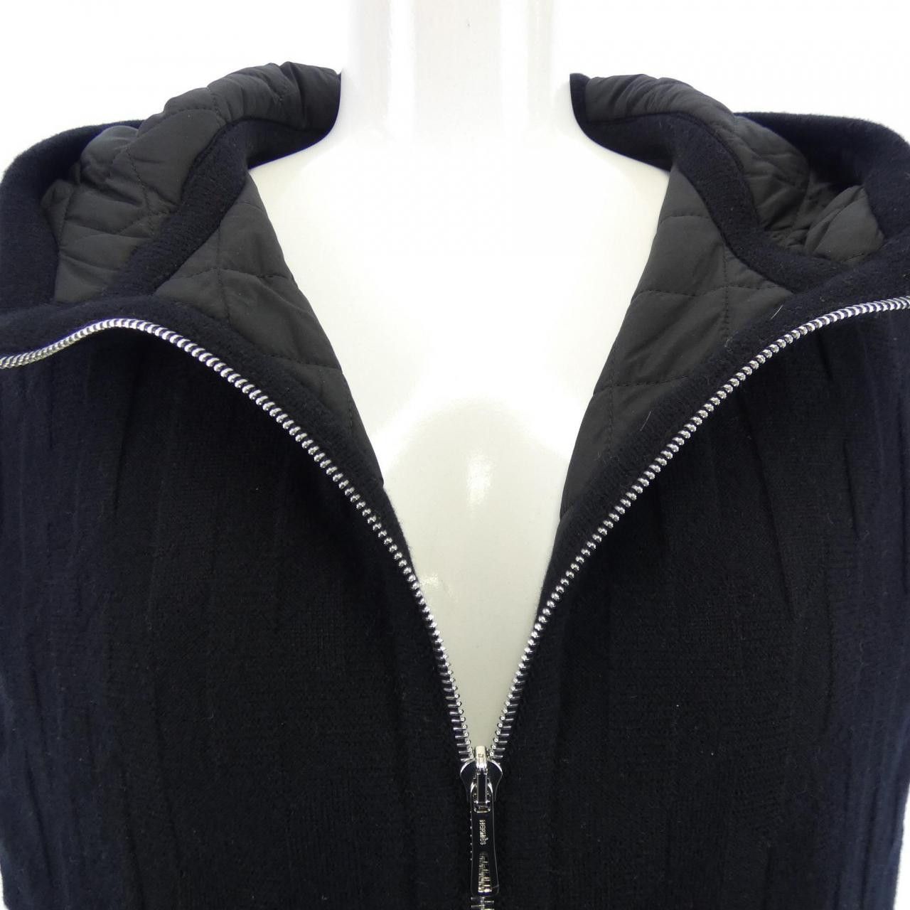 Hermes Hermes Hermes H Motif Quilting Vest Textile Tops DUTY FREE for USA Size ONE SIZE - 5 Thumbnail