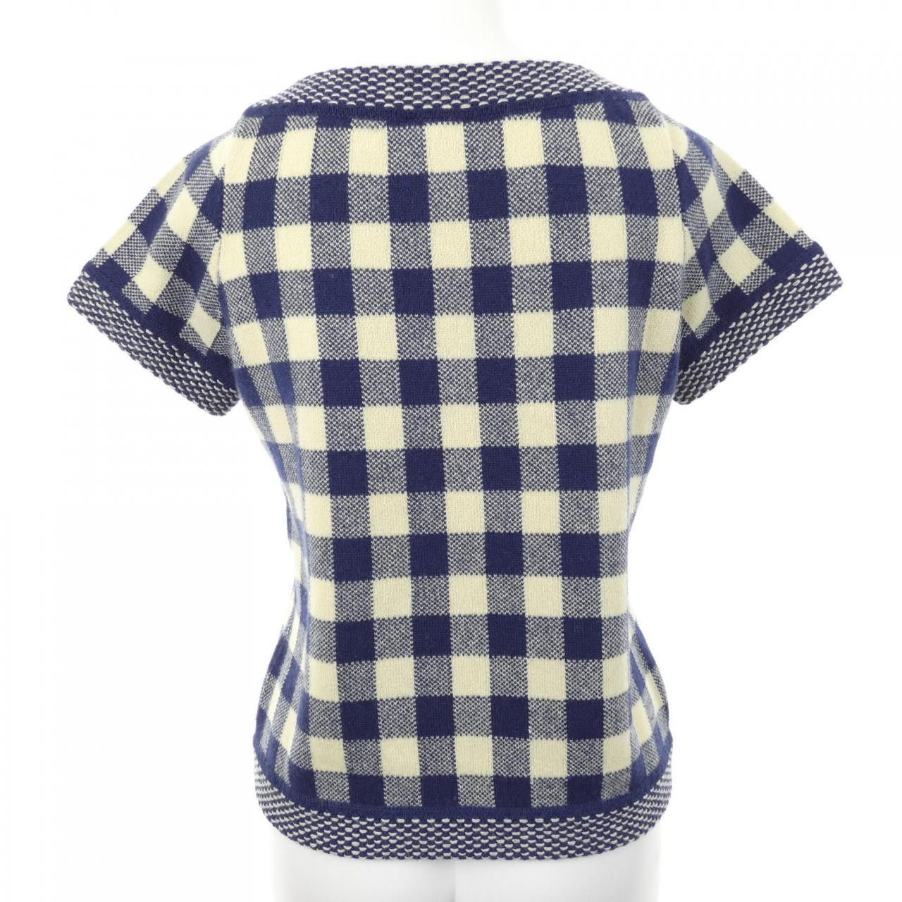 Chanel Chanel Chanel Cashmere Top Textile Tops P40297K02906 DUTY FREE for USA Size ONE SIZE - 2 Thumbnail