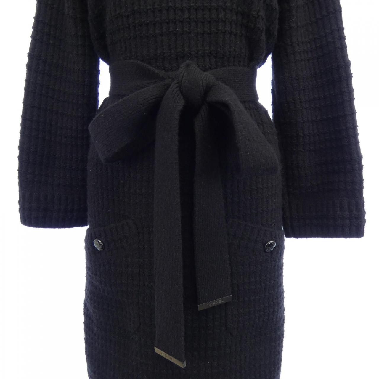 Chanel Chanel Chanel Cashmere Dress Textile Dresses P59784K07810 DUTY FREE for USA Size ONE SIZE - 8 Thumbnail
