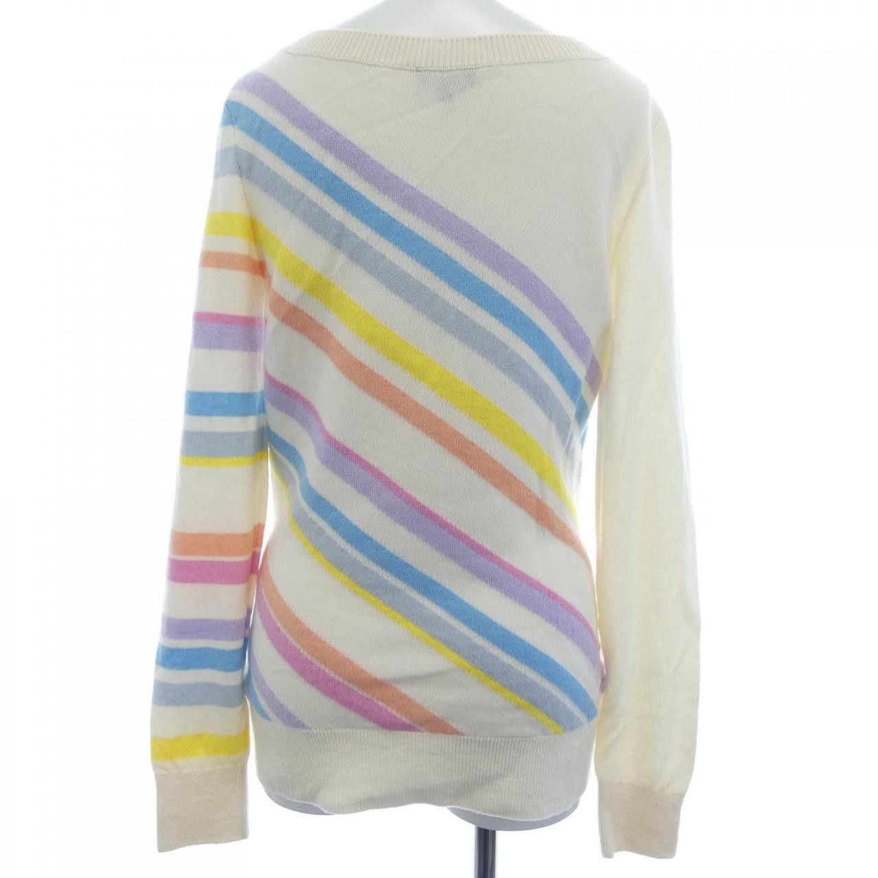 Chanel Chanel Chanel LA PAUSA Cashmere Knit Textile Tops P60517K46044 DUTY FREE for USA Size ONE SIZE - 2 Thumbnail