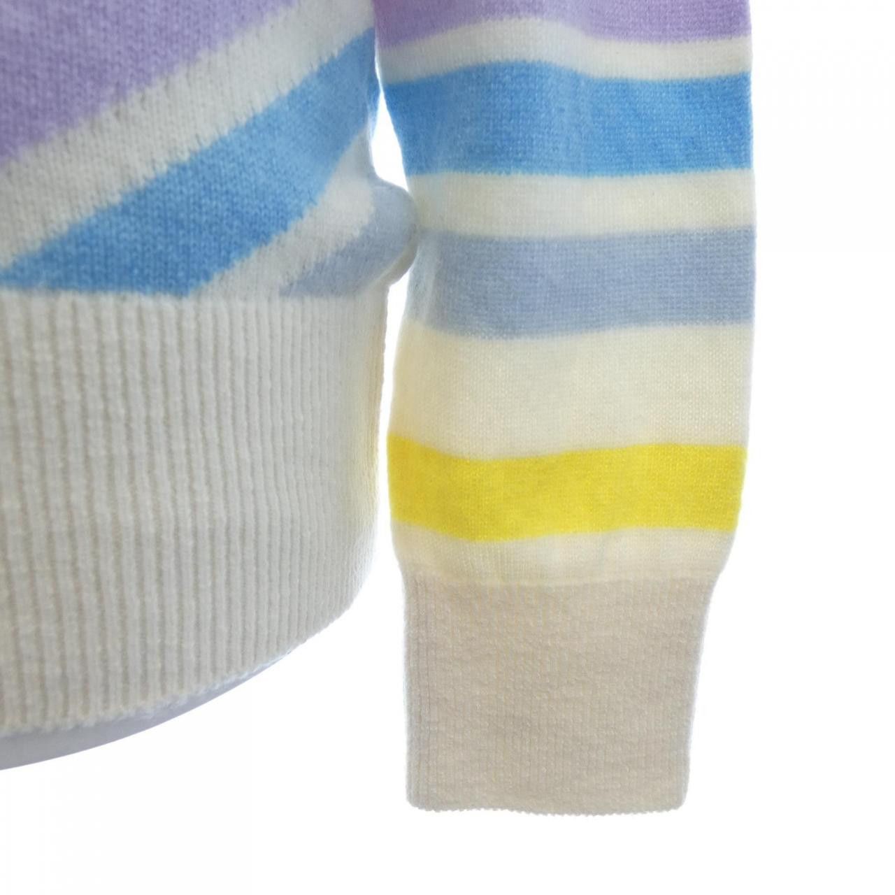 Chanel Chanel Chanel LA PAUSA Cashmere Knit Textile Tops P60517K46044 DUTY FREE for USA Size ONE SIZE - 7 Thumbnail