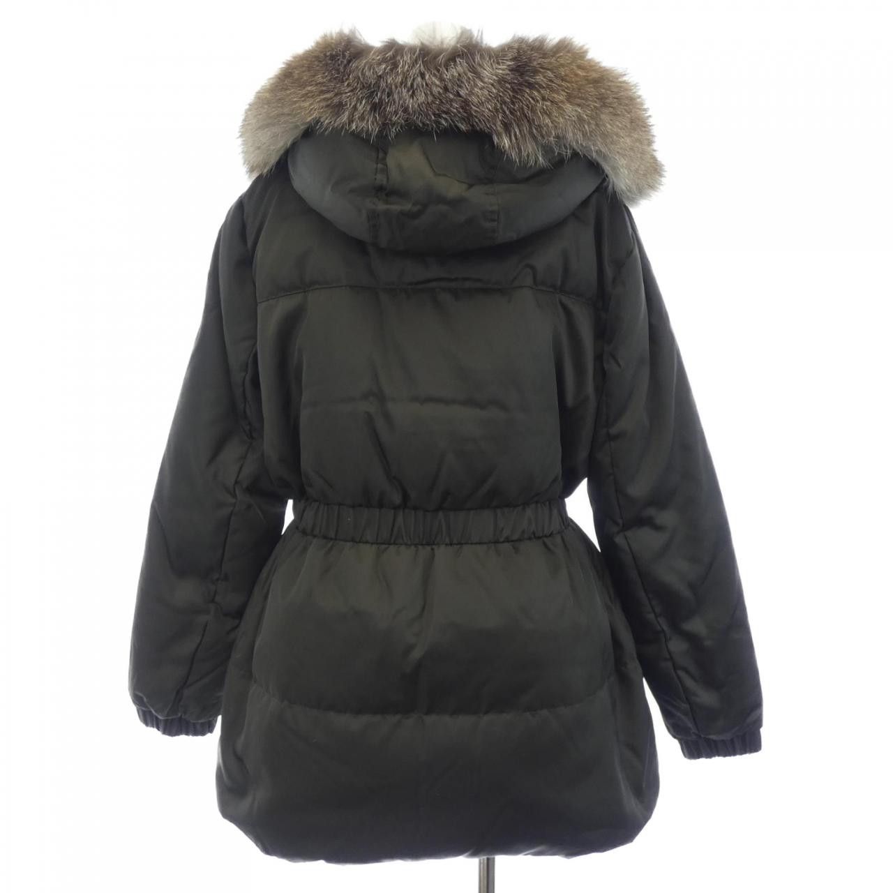 Moncler Moncler Moncler FATSIALFUR Down Coat Textile Outerwear FATSIALFUR DUTY FREE for USA Size ONE SIZE - 2 Thumbnail