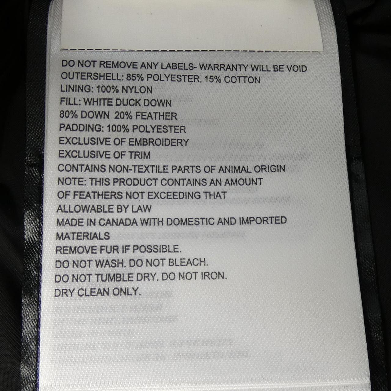 Canada Goose Canada Goose Canada Goose MACKENZIE Down Coat Textile Outerwear 2302JL DUTY FREE for USA Size ONE SIZE - 3 Thumbnail