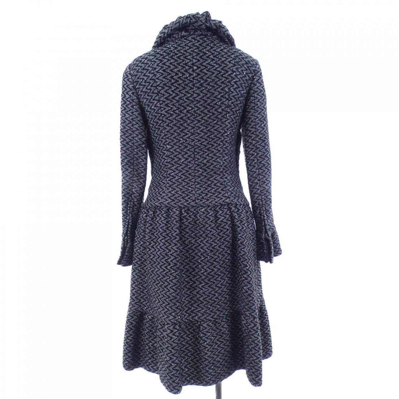 Chanel Chanel Chanel Coat Textile Outerwear P52734V39280 DUTY FREE for USA Size ONE SIZE - 2 Thumbnail