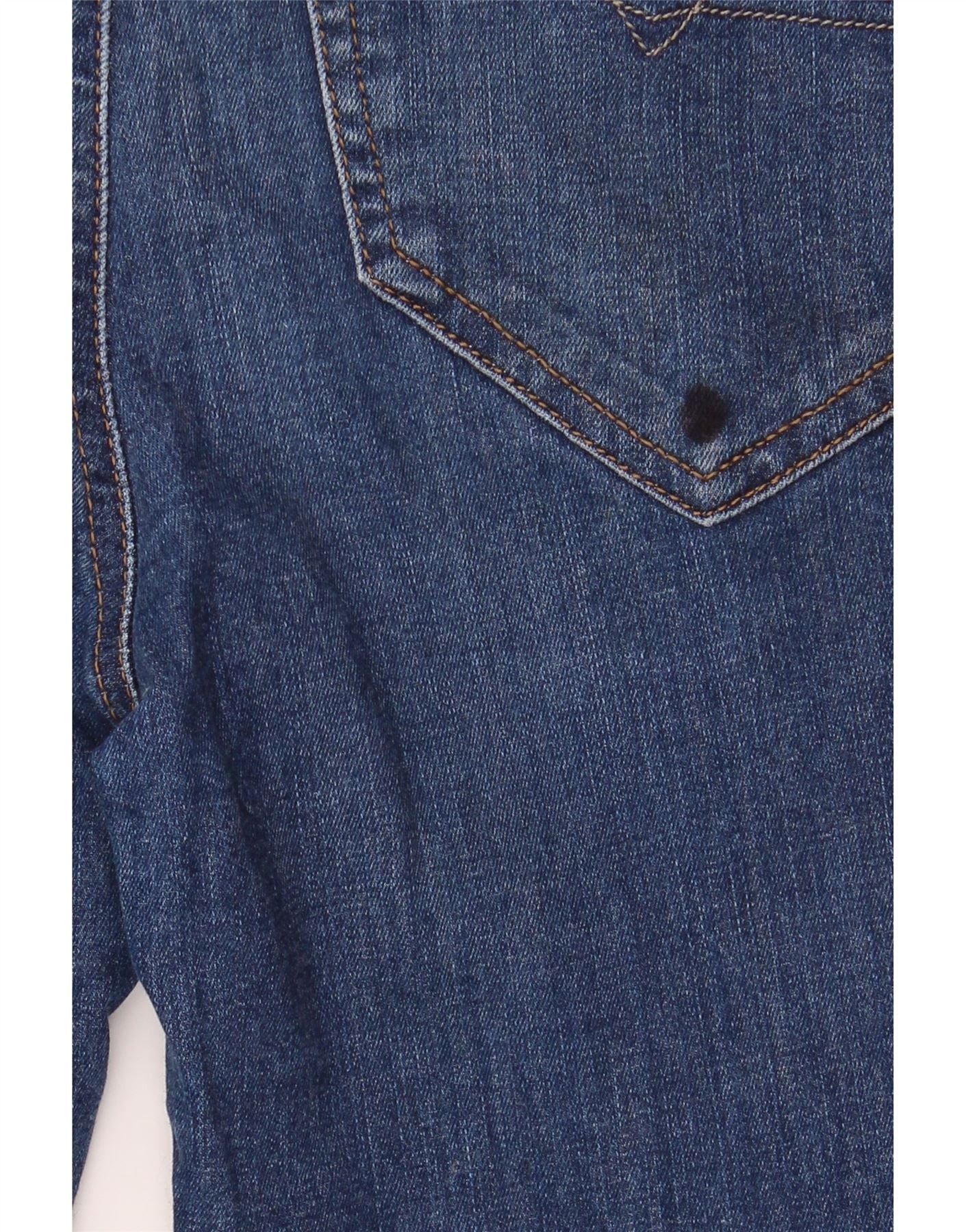 Diesel Womens Skinzee-xp Regular Waist Skinny Jeans W28 L32 Blue Co Size 24" / US 00 / IT 34 - 3 Thumbnail