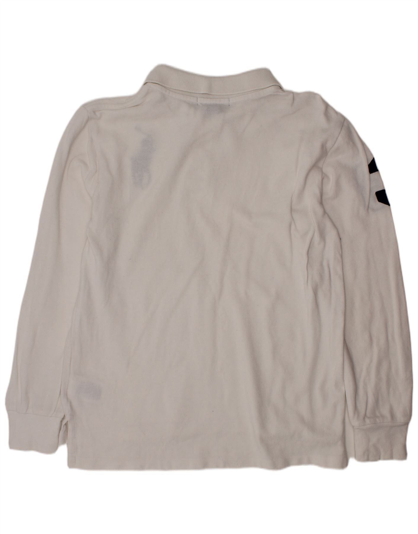 Polo Ralph Lauren Boys Graphic Polo Shirt 10-11 Years Medium White Size M / US 6-8 / IT 42-44 - 2 Thumbnail