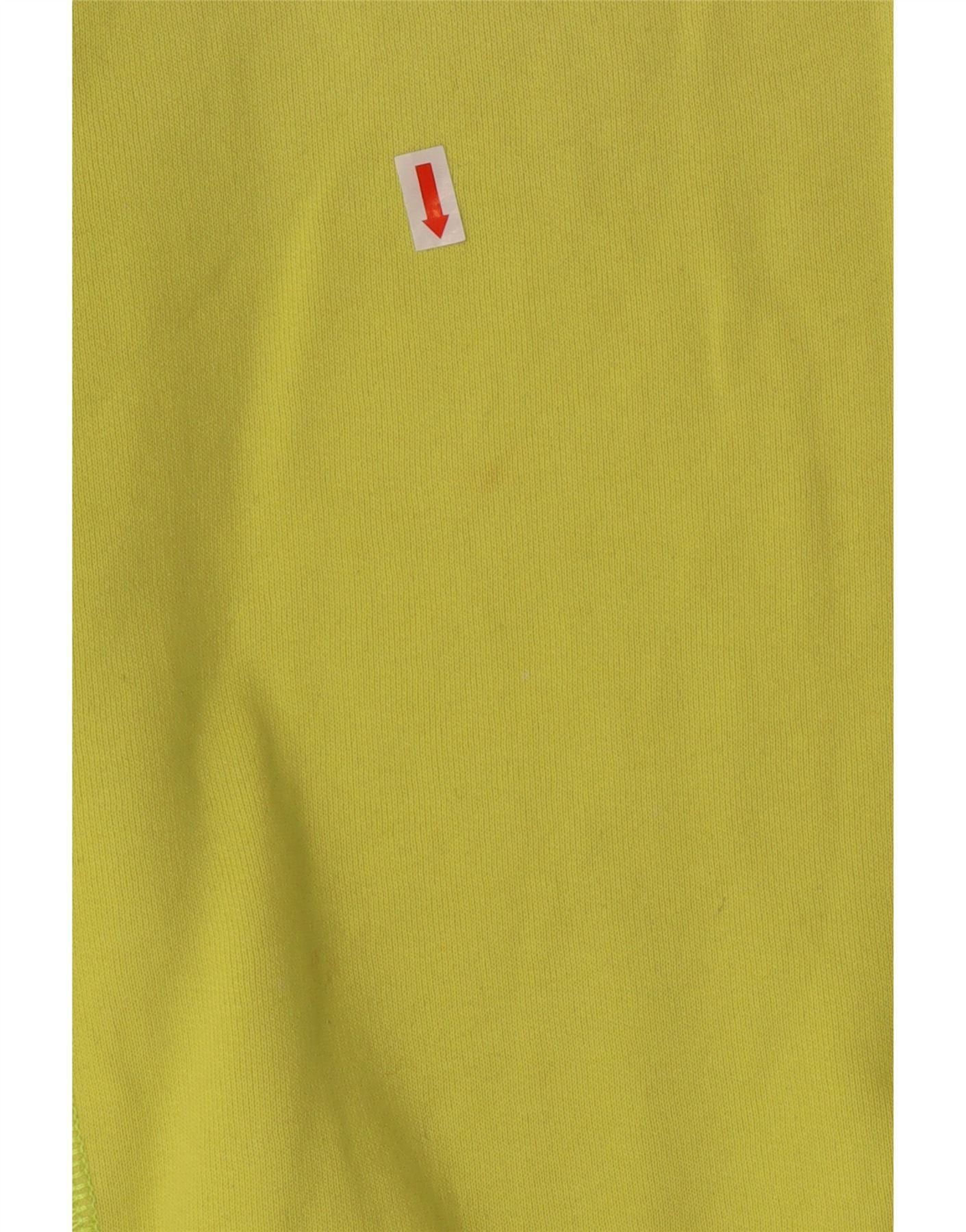 Polo Ralph Lauren Womens Crop Sweatshirt Jumper UK 10 Small Green Cotton Size S / US 4 / IT 40 - 4 Thumbnail