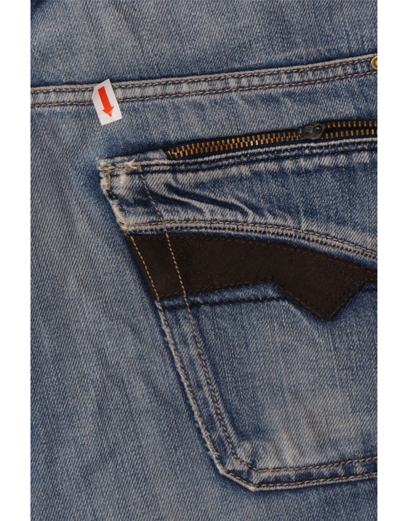 Diesel Mens Slim Jeans W32 L32 Blue Cotton Size US 32 / EU 48 - 3 Thumbnail