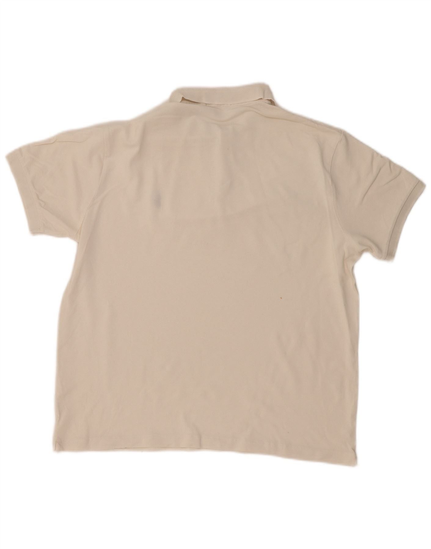 Polo Ralph Lauren Mens Polo Shirt Large White Classic Size US L / EU 52-54 / 3 - 2 Thumbnail